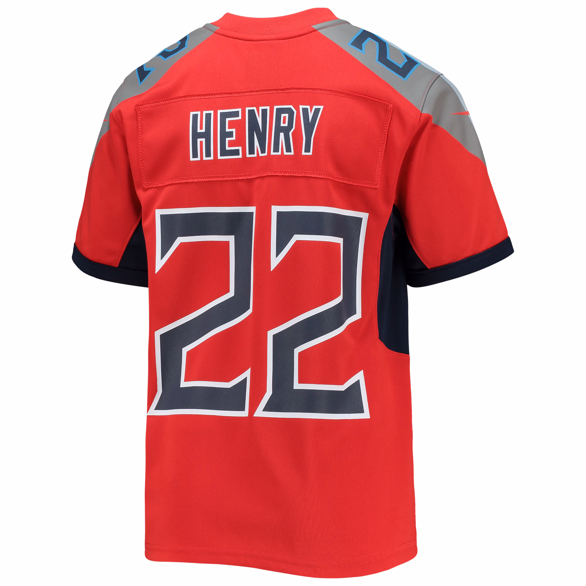 Derrick Henry Tennessee Titans Youth Inverted Team Game Jersey - Red