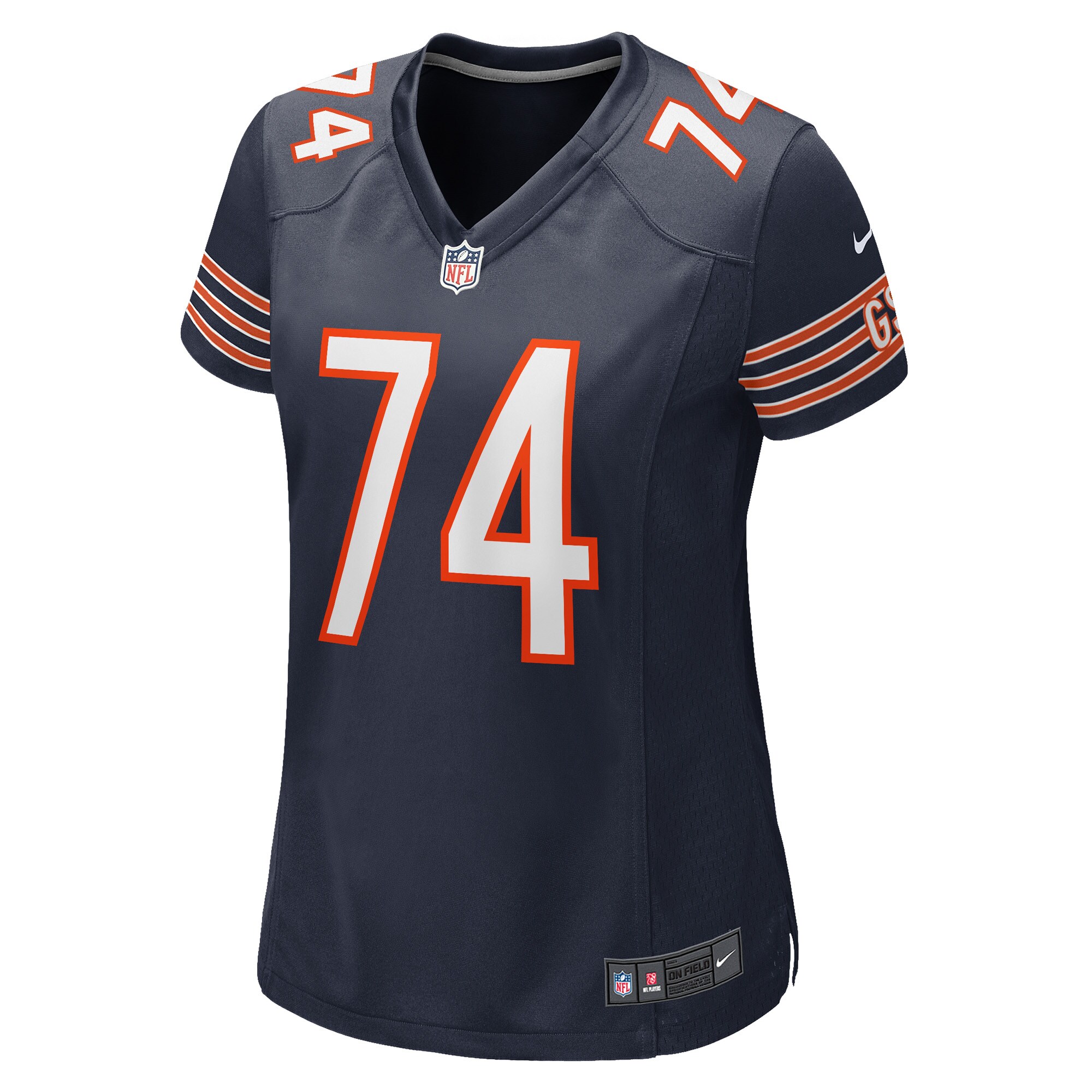 Zachary Thomas Chicago Bears  Women's Game Player Jersey - Navy