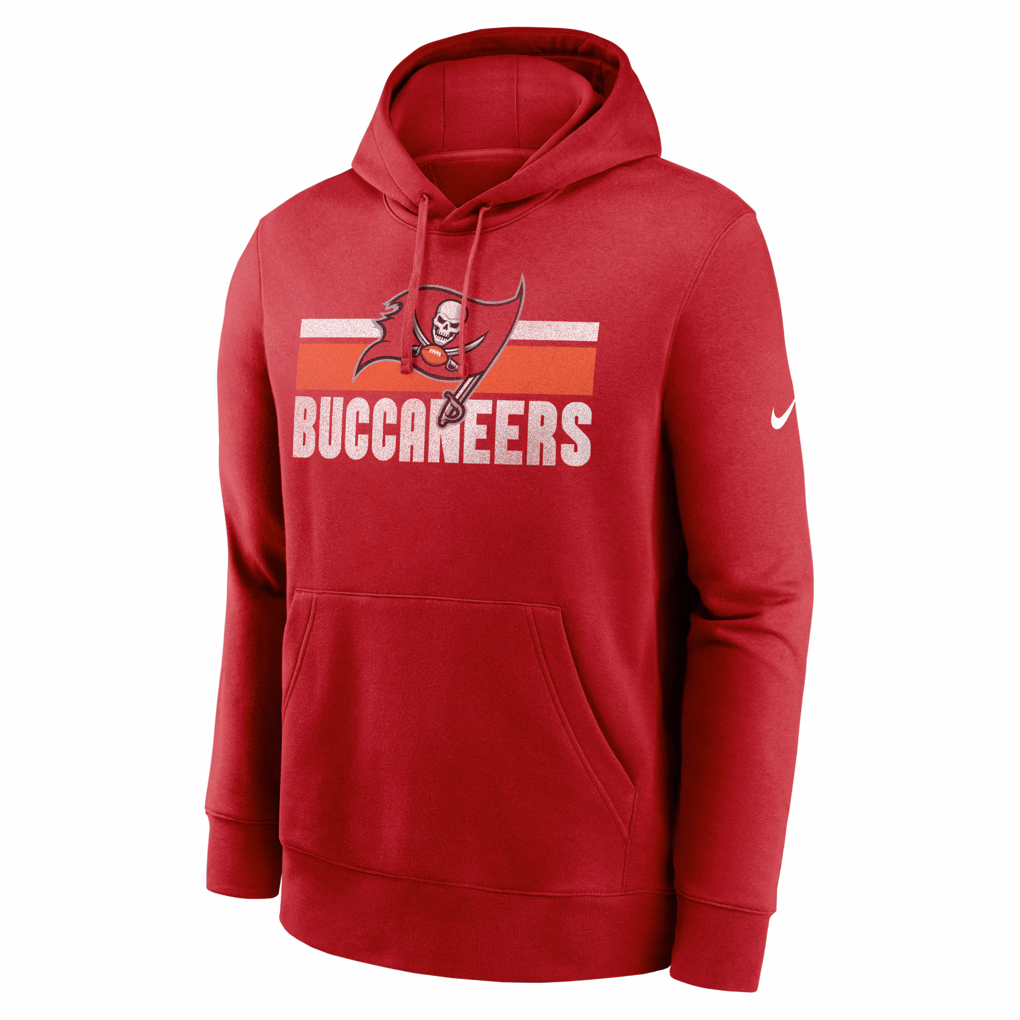Tampa Bay Buccaneers Club Fleece Pullover Hoodie - Red