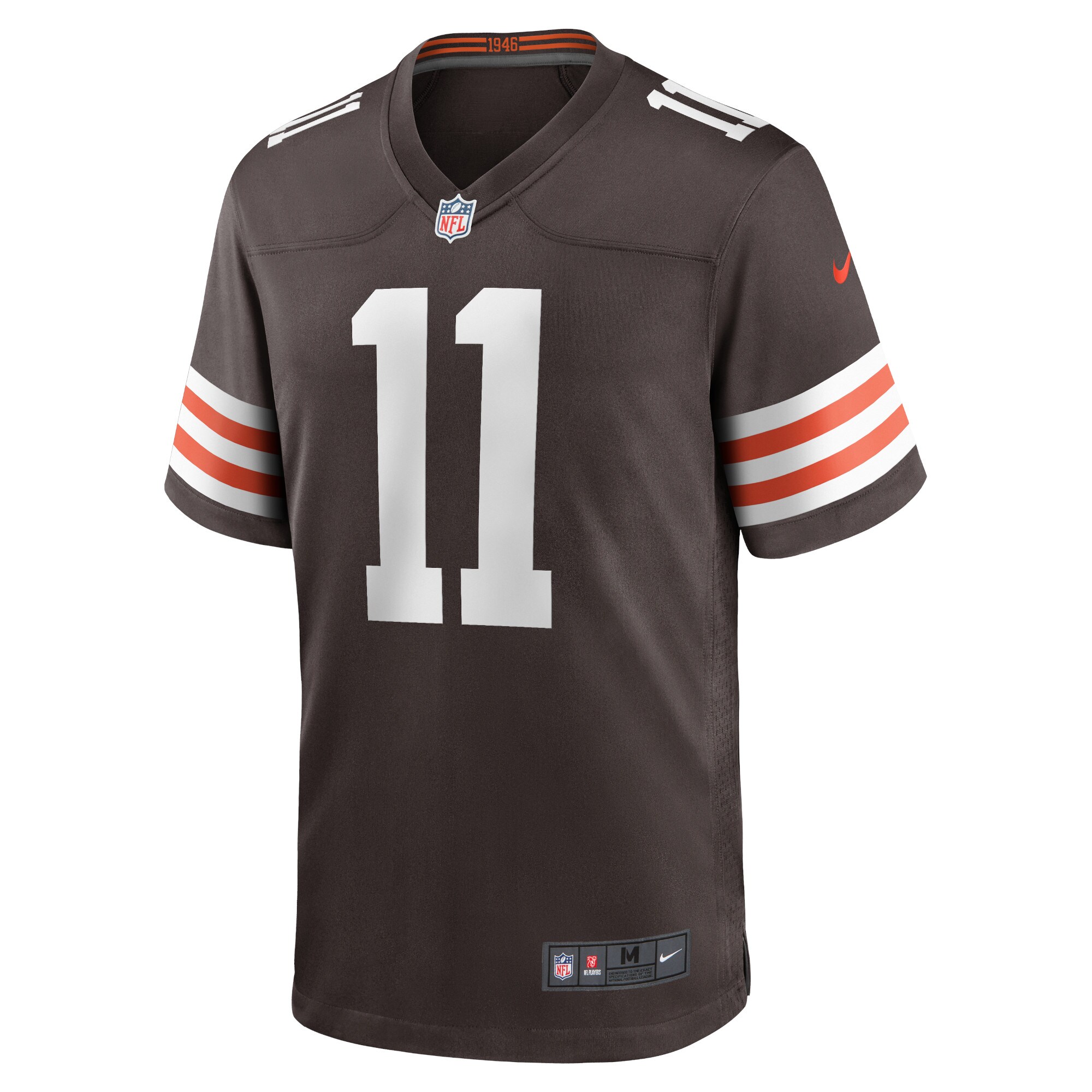 Donovan Peoples-Jones Cleveland Browns  Team Game Jersey - Brown