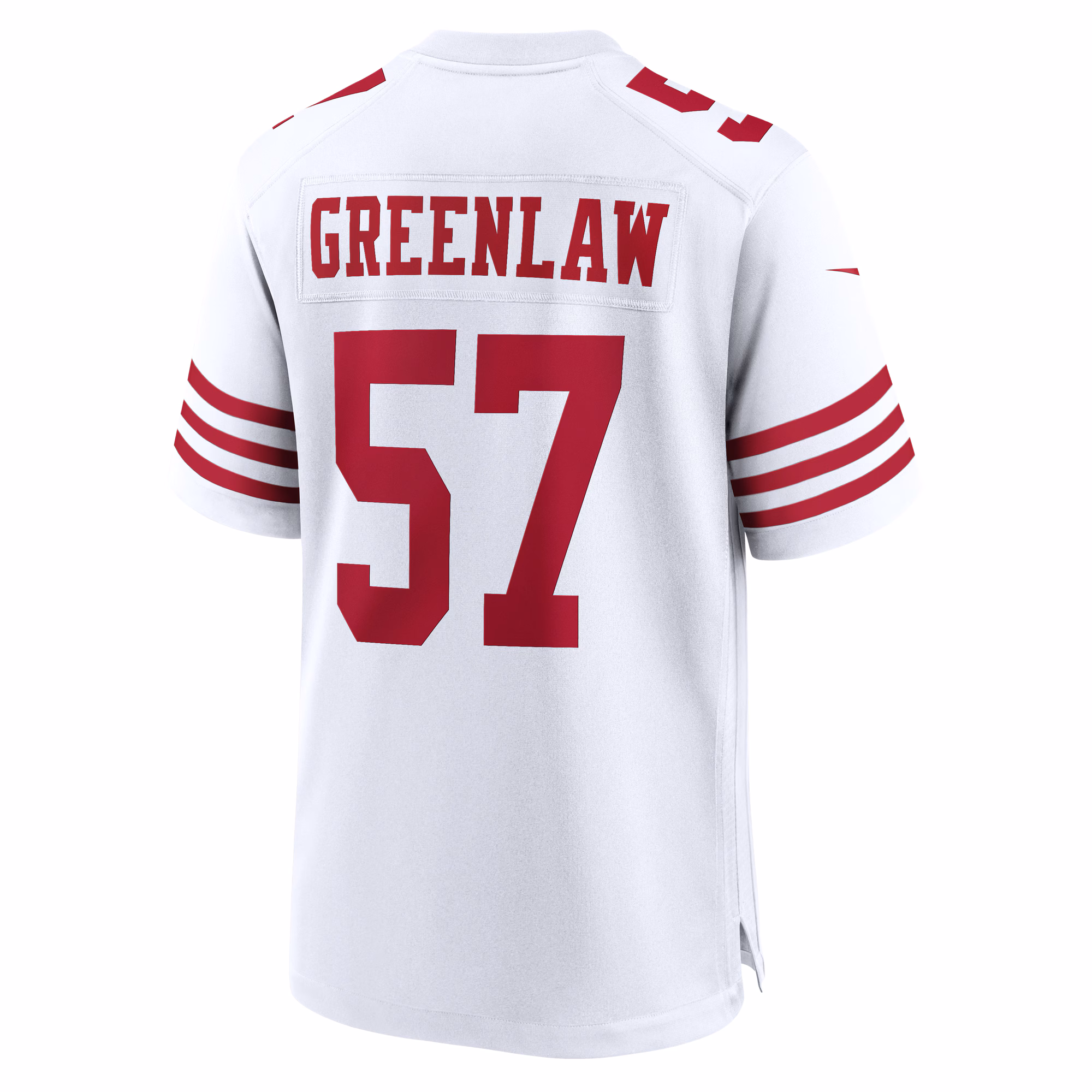 Dre Greenlaw San Francisco 49ers Team Game Jersey -  White