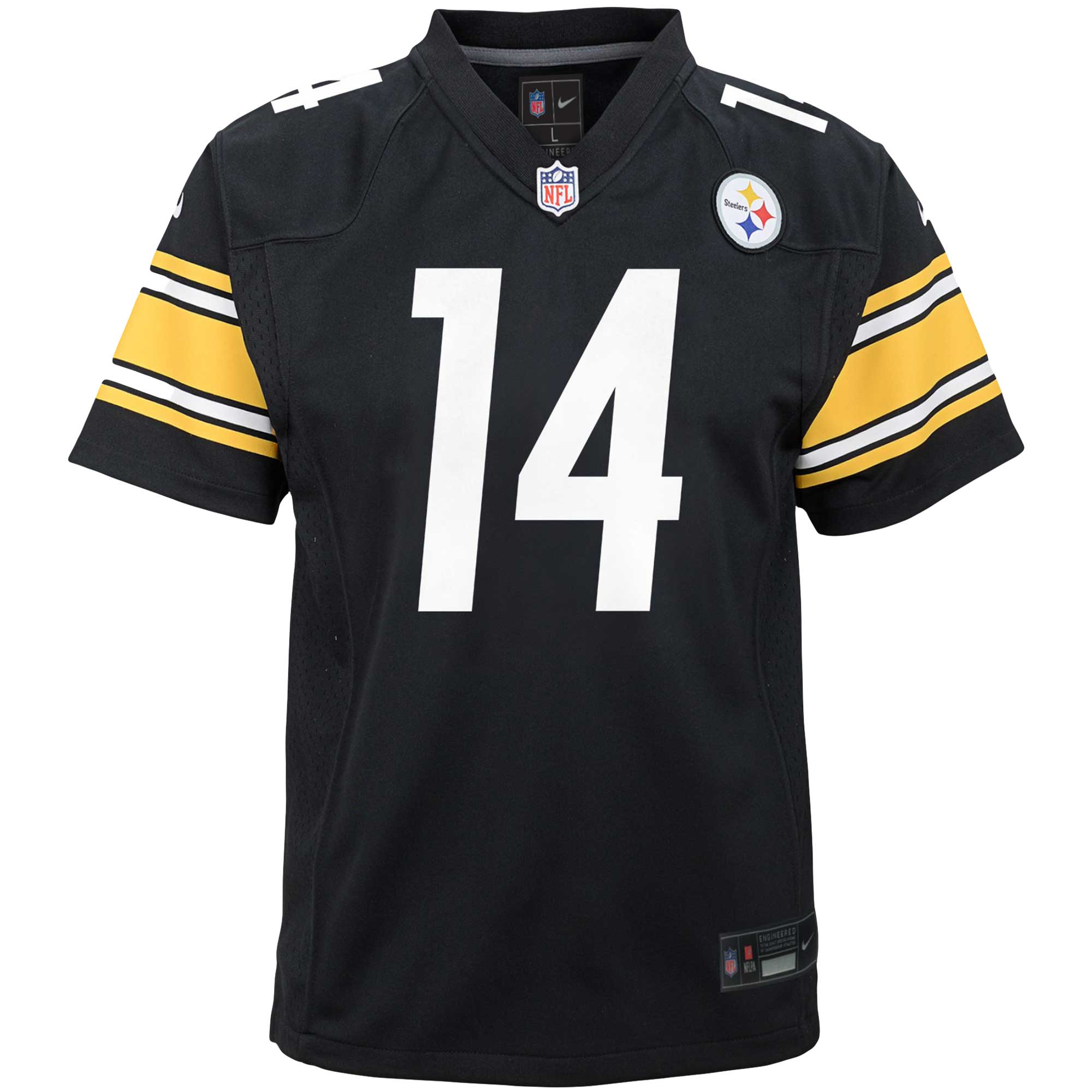 George Pickens Pittsburgh Steelers  Youth Game Jersey - Black