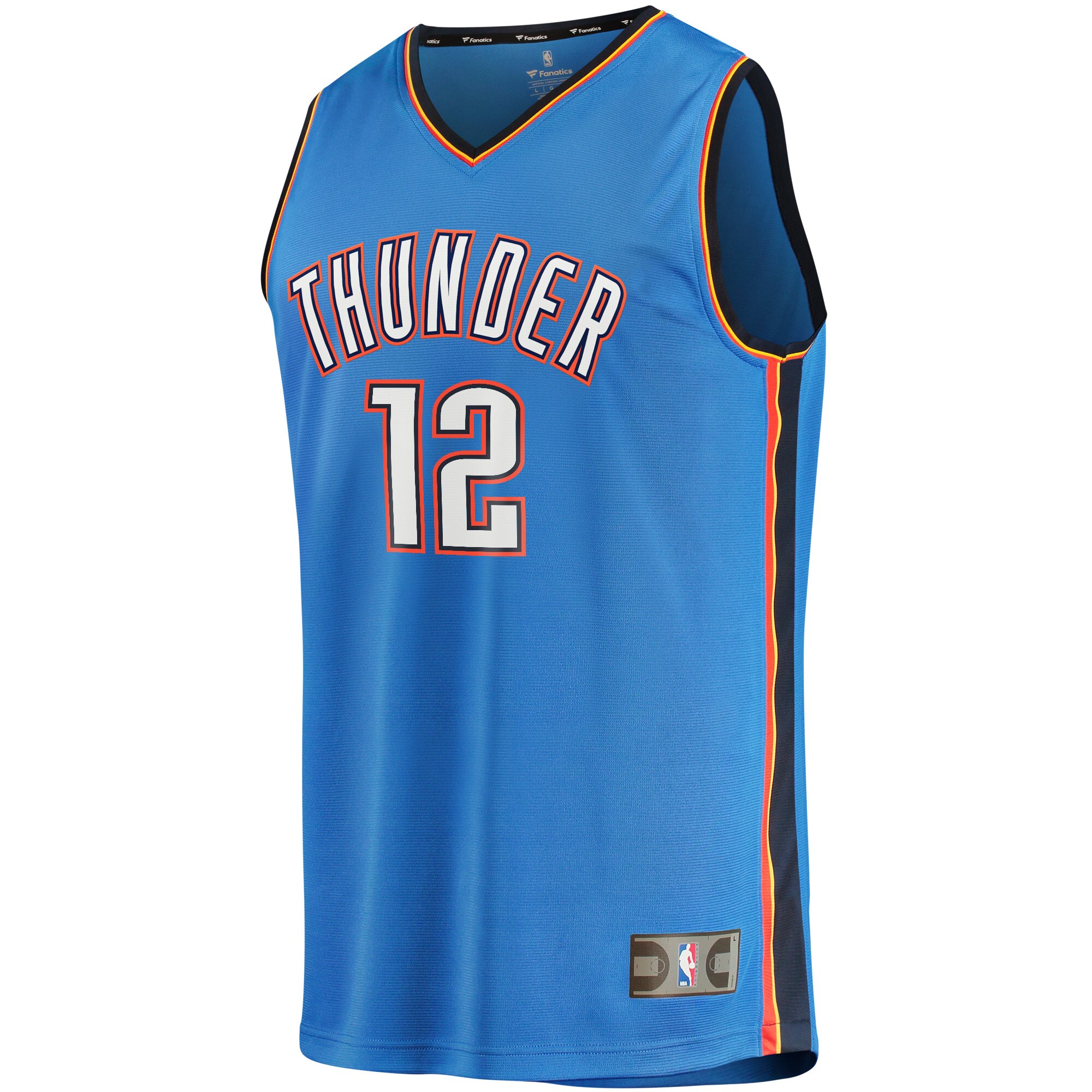 Lindy Waters III Oklahoma City Thunder  Youth Fast Break Player Jersey - Icon Edition - Blue