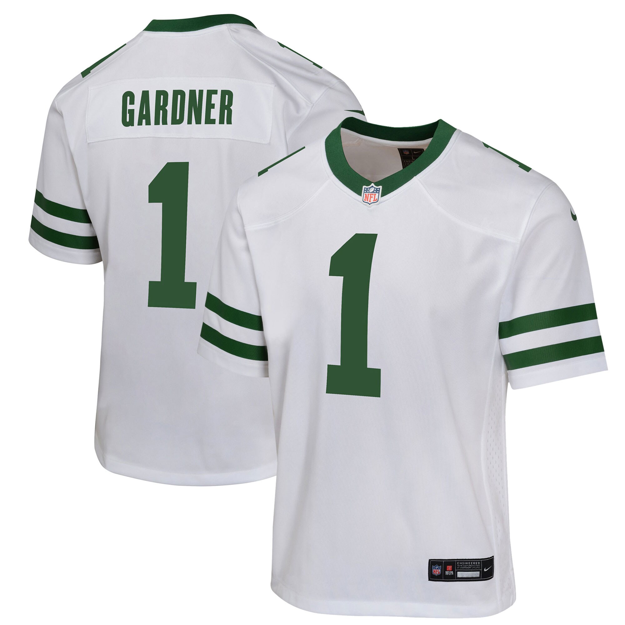 Ahmad Sauce Gardner New York Jets Youth Game Jersey - Legacy Green