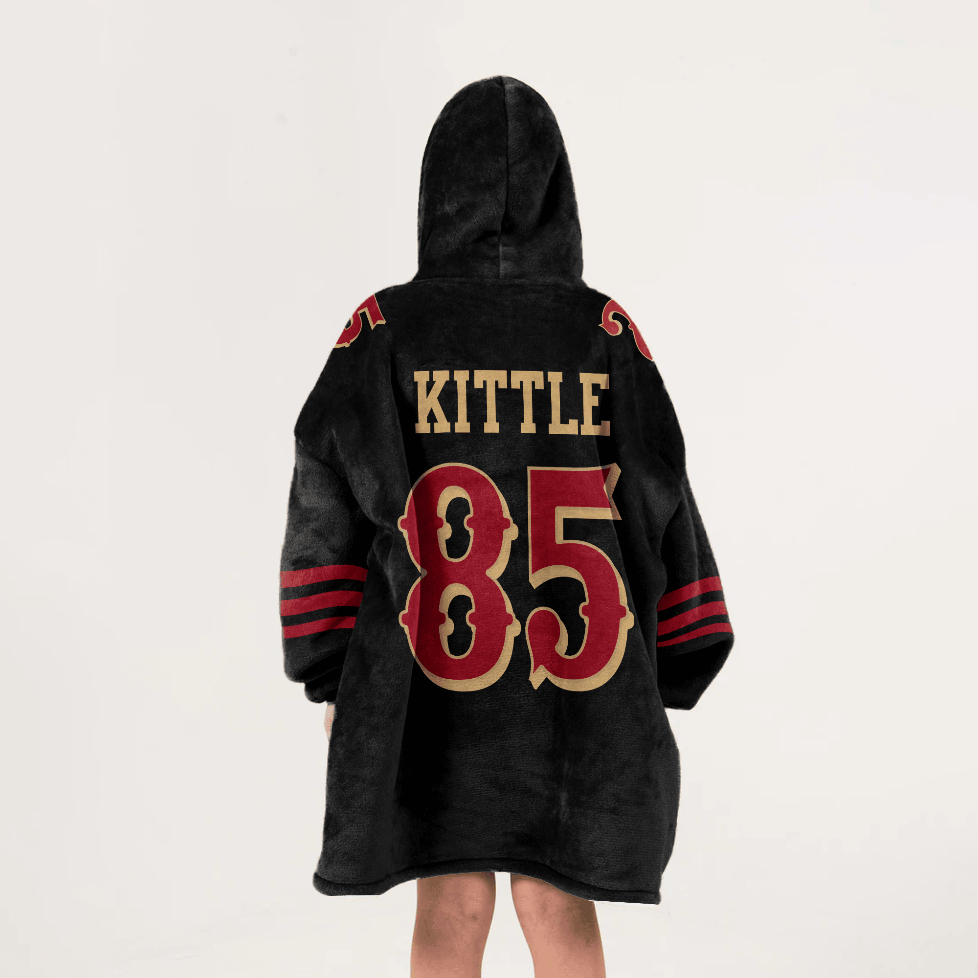 Kid G.K 85 San Francisco 49ers Football Unisex Blanket Hoodie