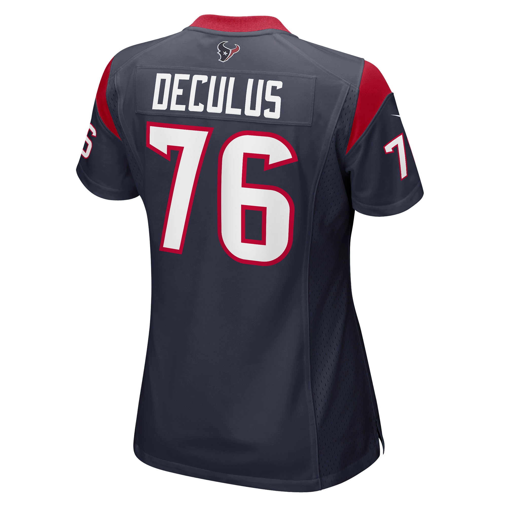 Austin Deculus Houston Texans Women's Game Player Jersey - Navy