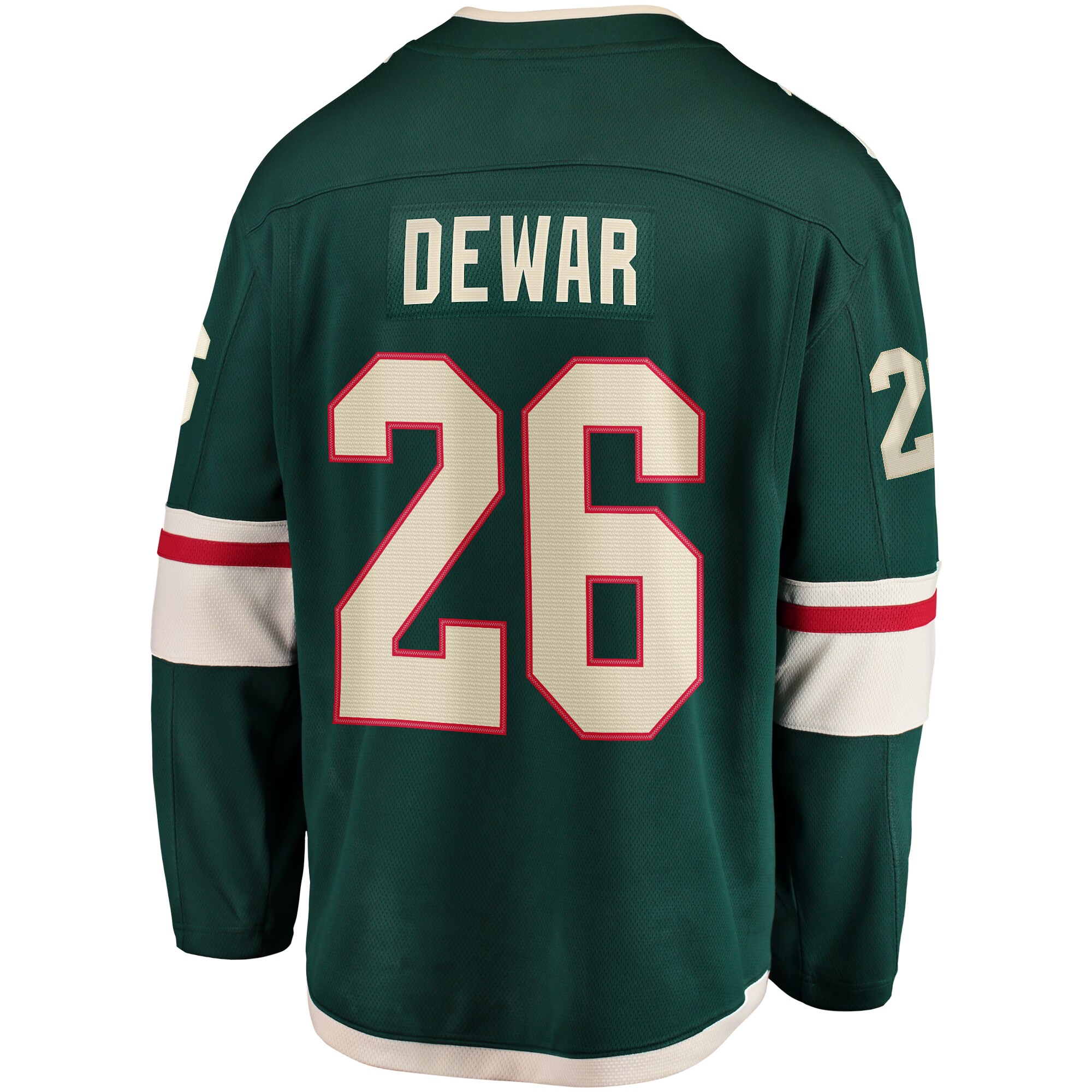 Connor Dewar Minnesota Wild Home Breakaway Player Jersey - Green