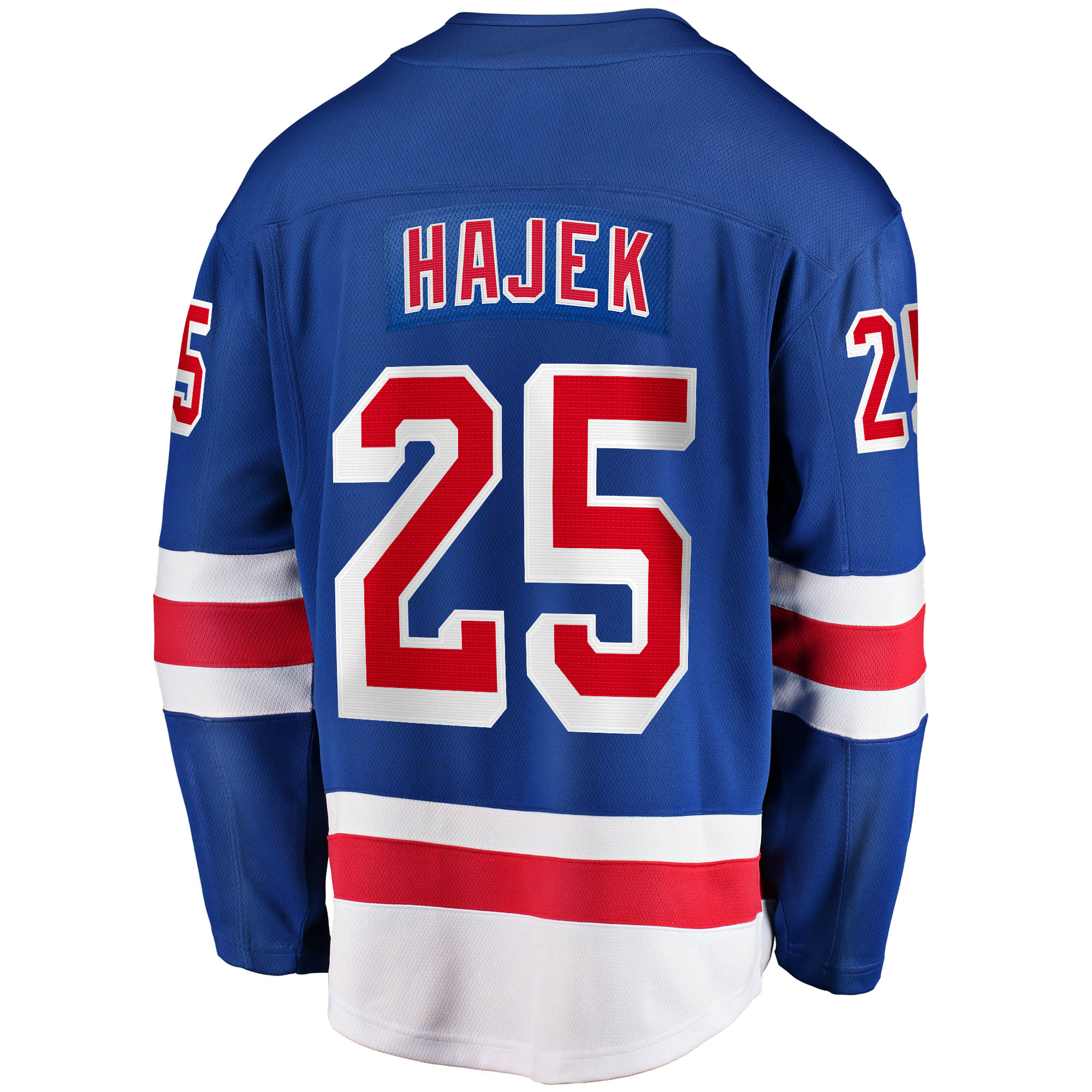 Libor Hajek New York Rangers 2017/18 Home Breakaway Replica Jersey - Blue