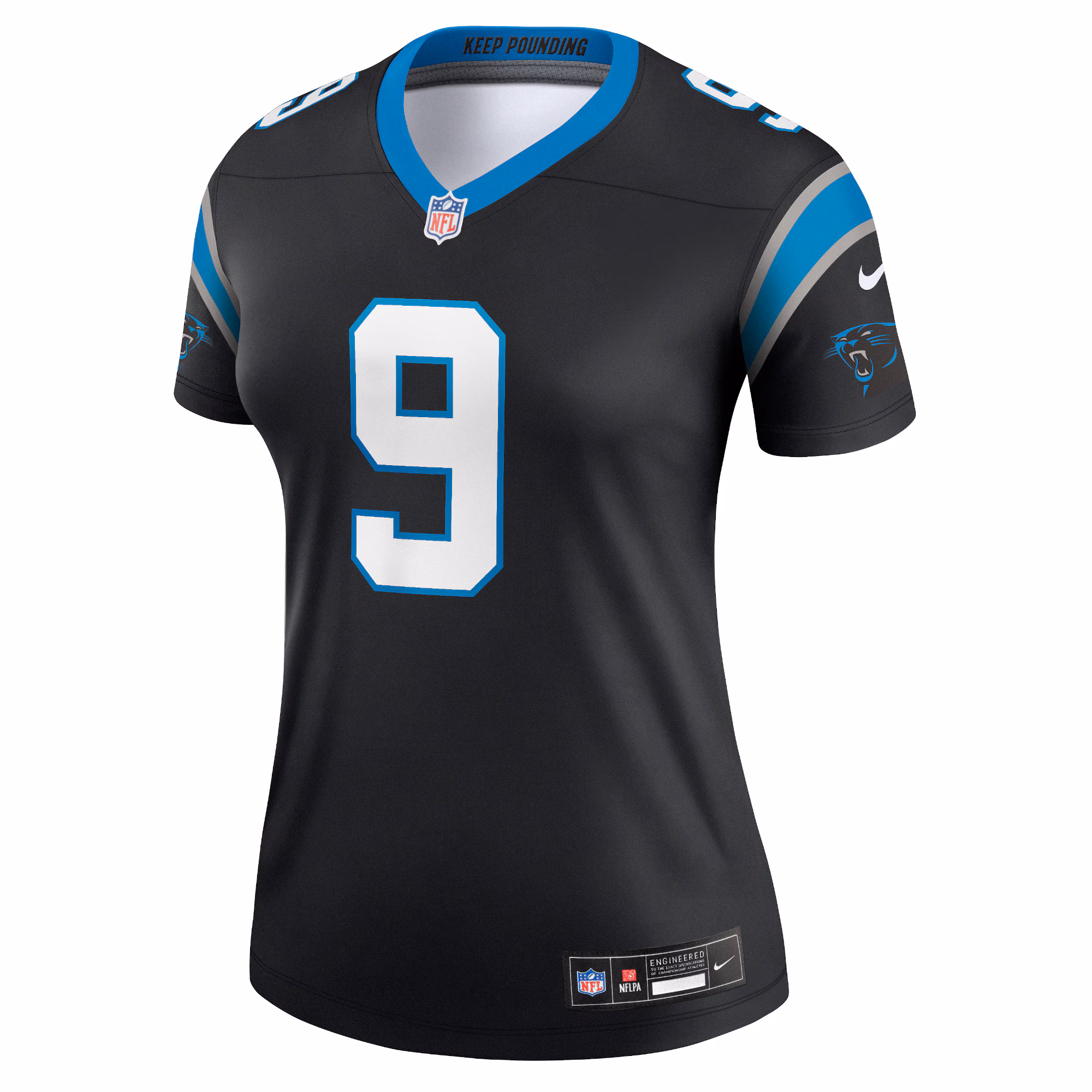 Bryce Young Carolina Panthers Women's  Legend Jersey - Black