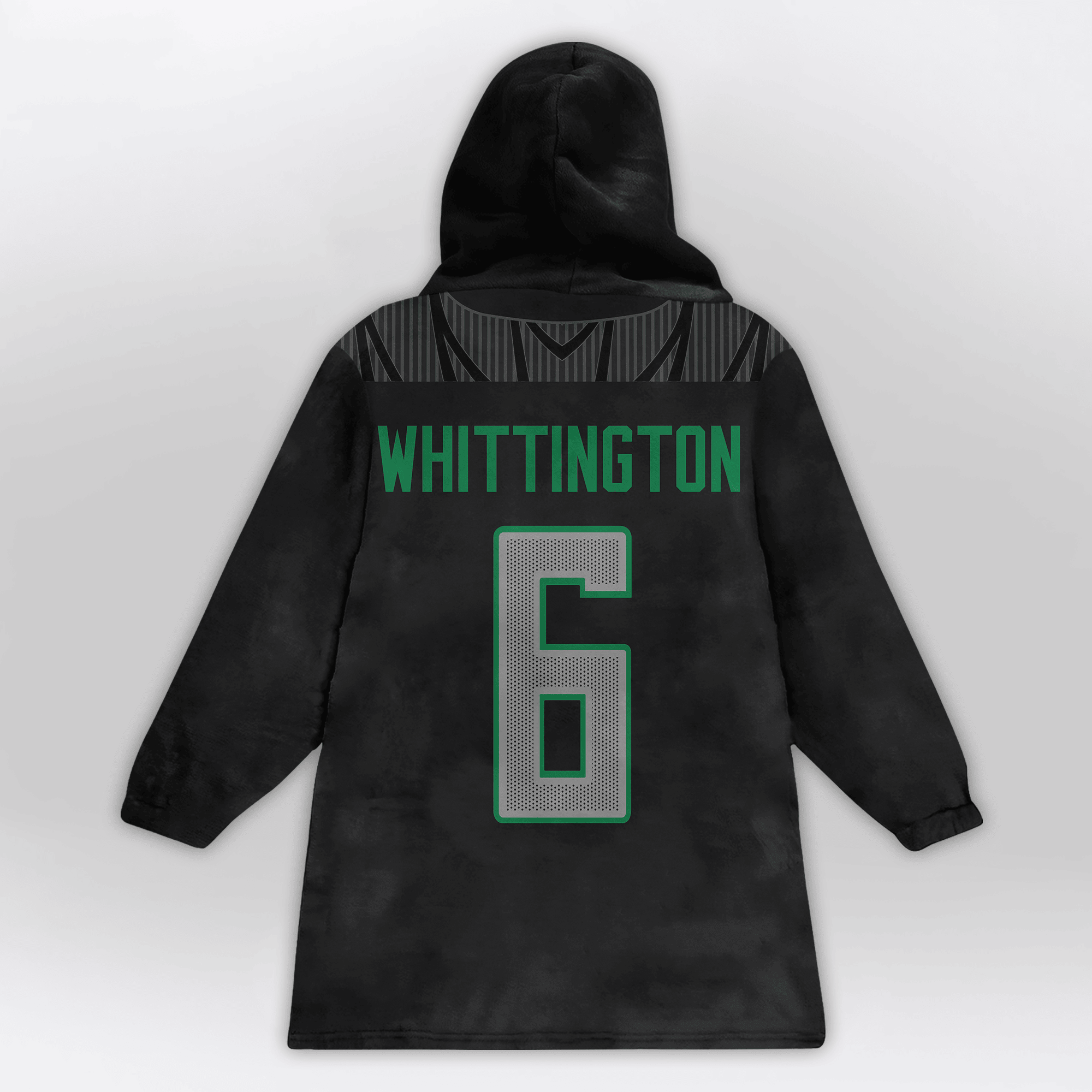 Adult N.W 6 Oregon Football Unisex Blanket Hoodie