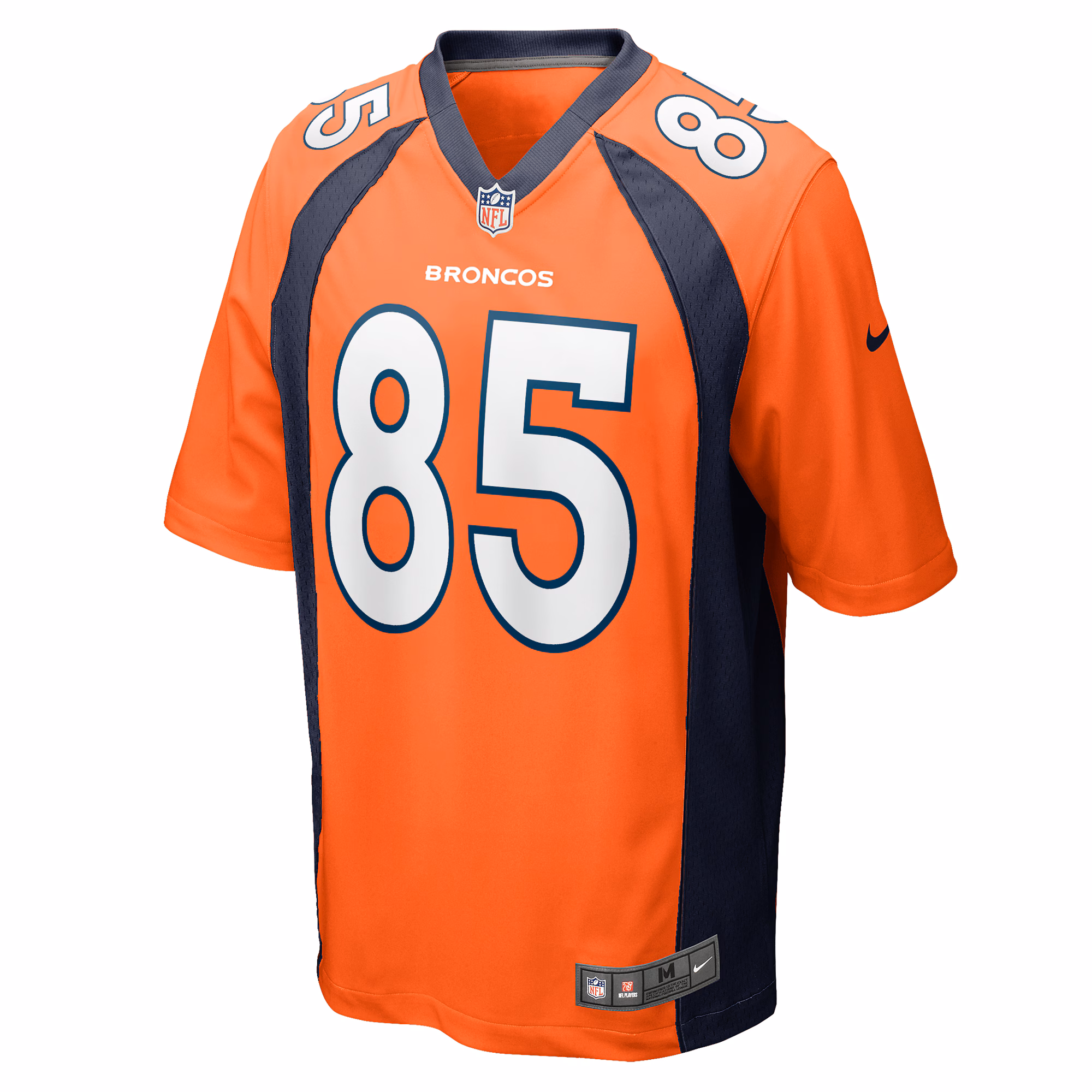 Lucas Krull Denver Broncos Team Game Jersey -  Orange