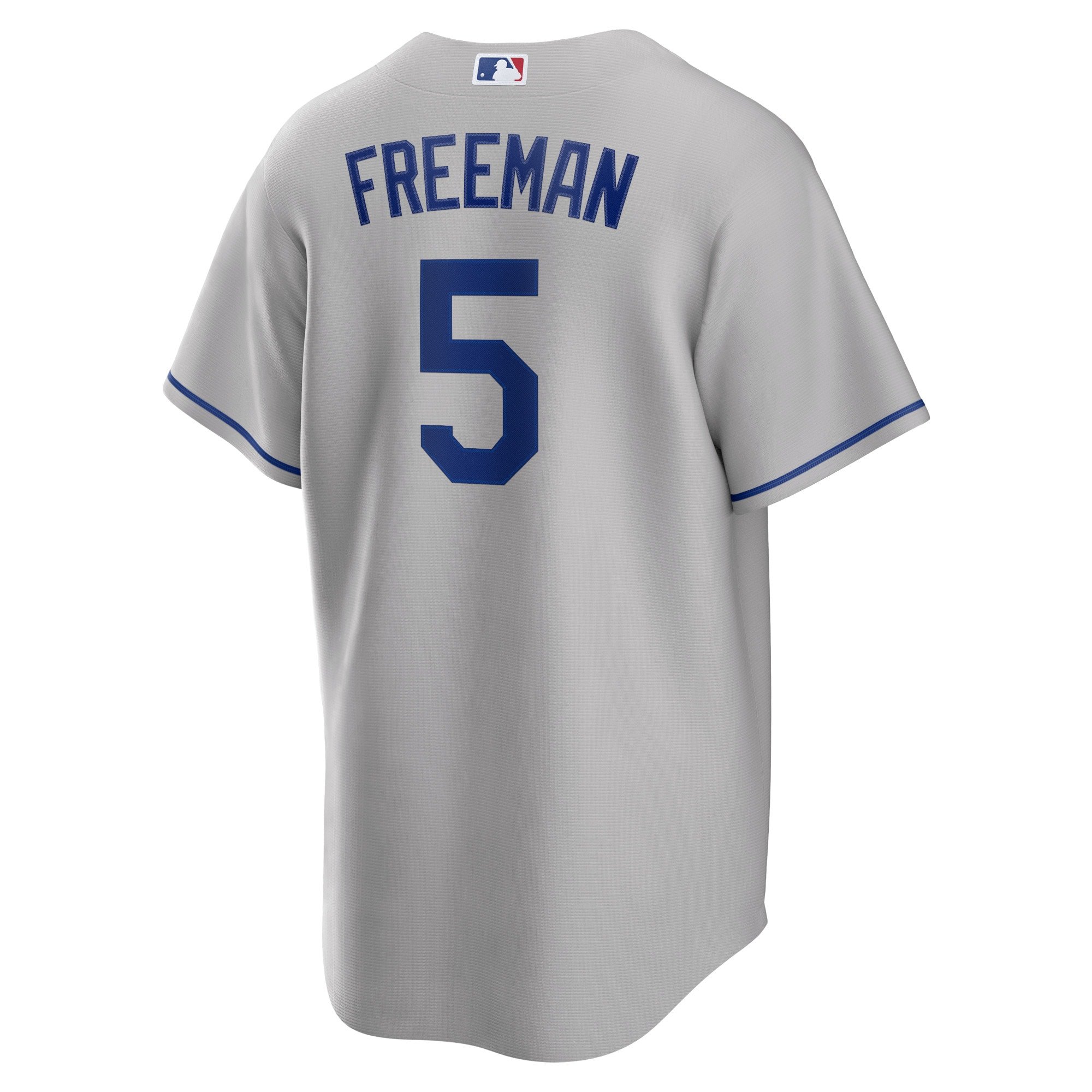 Men's Los Angeles Dodgers Freddie Freeman  Gray Road Replica Player Jersey