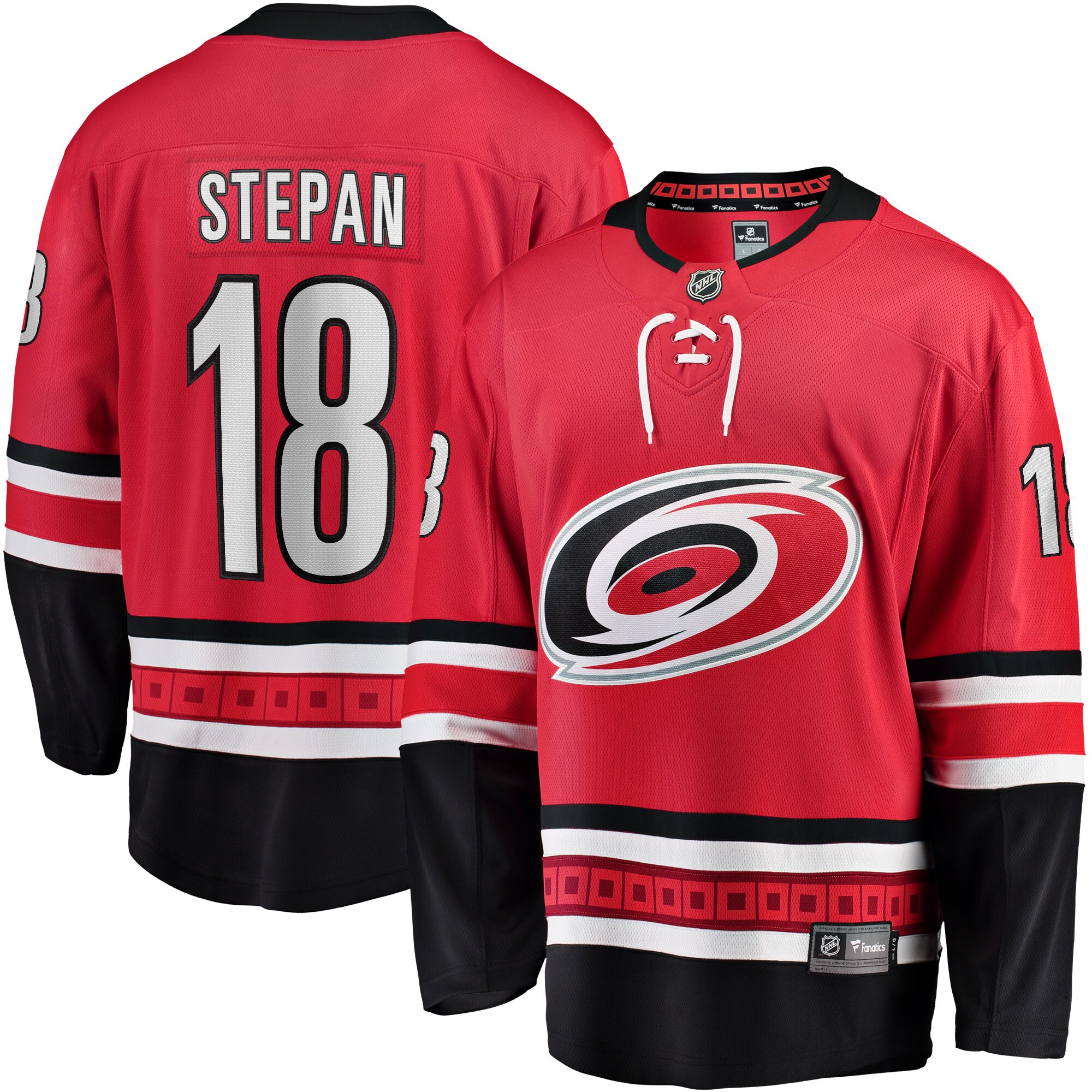 Derek Stepan Carolina Hurricanes Home Breakaway Player Jersey - Red