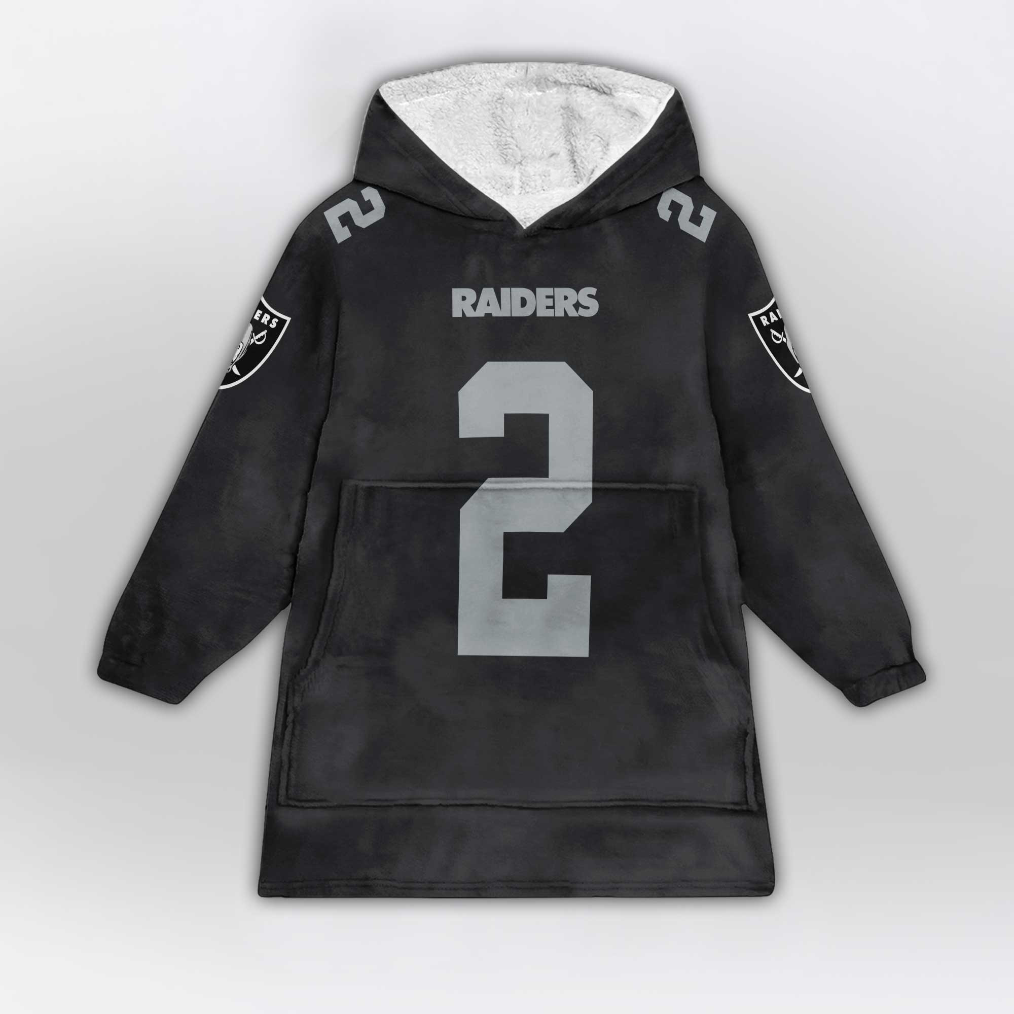 Adult A.J 2 Las Vegas Football Unisex Blanket Hoodie