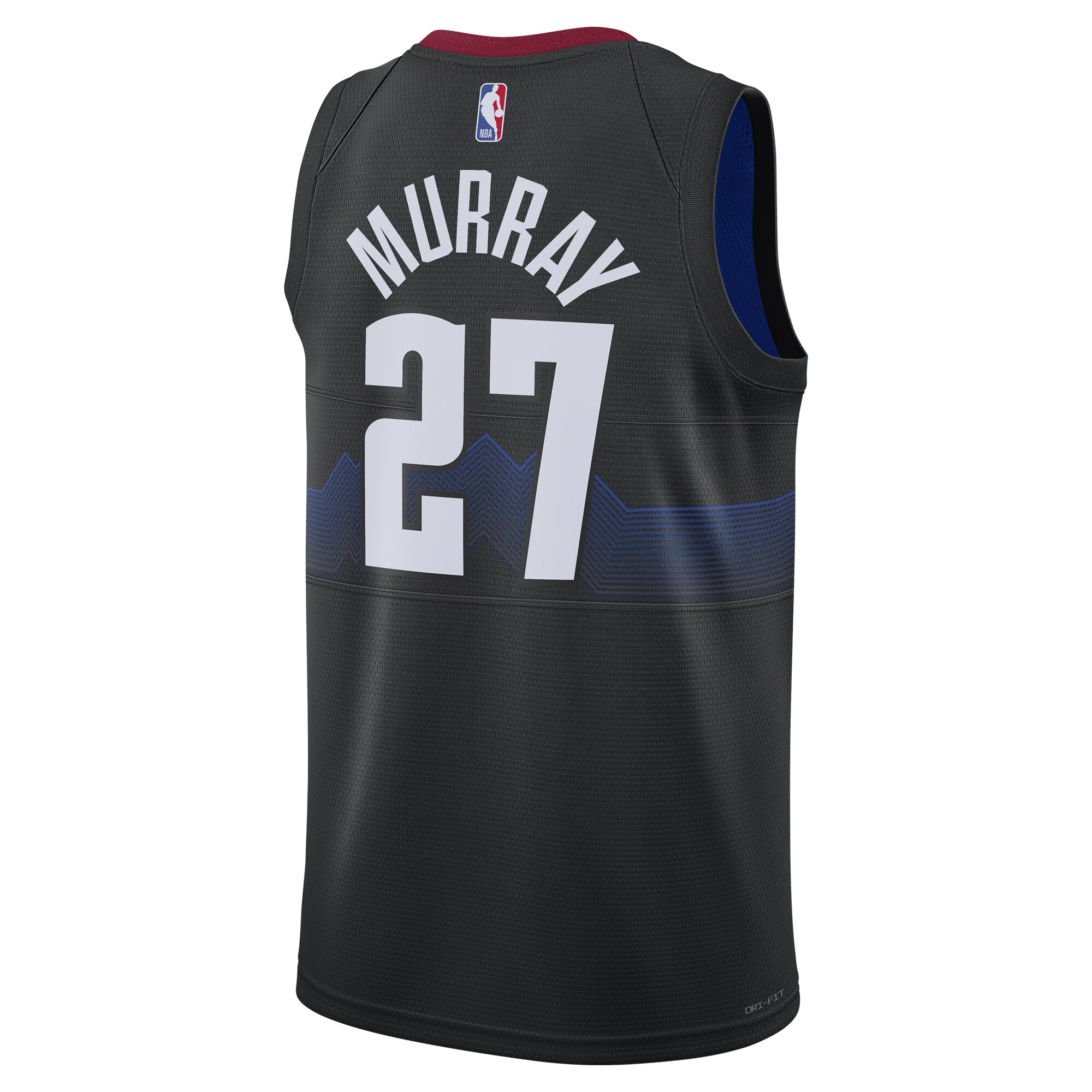 Unisex Denver Nuggets Jamal Murray  Black 2023/24 Swingman Jersey - City Edition