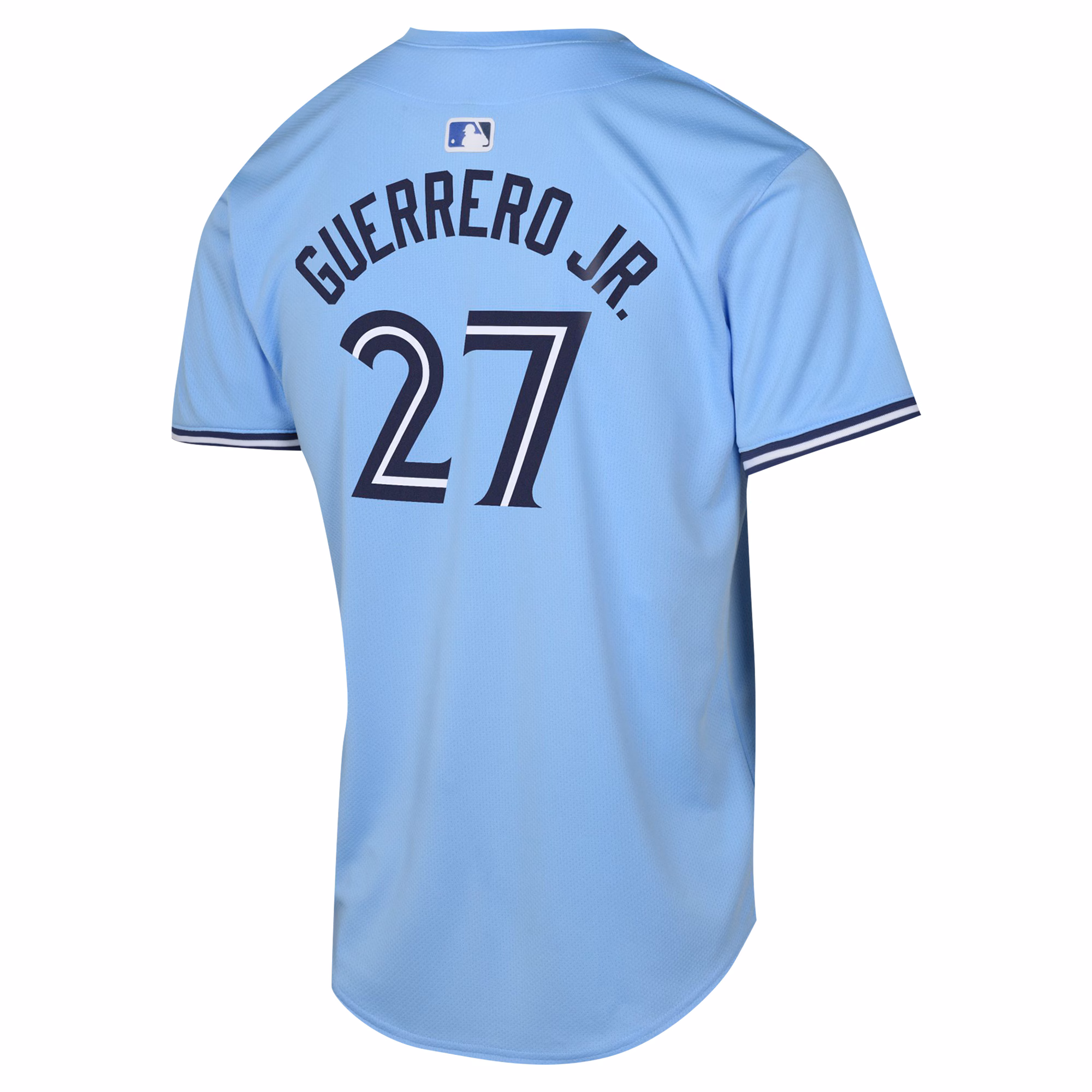 Vladimir Guerrero Jr. #27 Toronto Blue Jays Youth Alternate Limited Player Jersey – Powder Blue