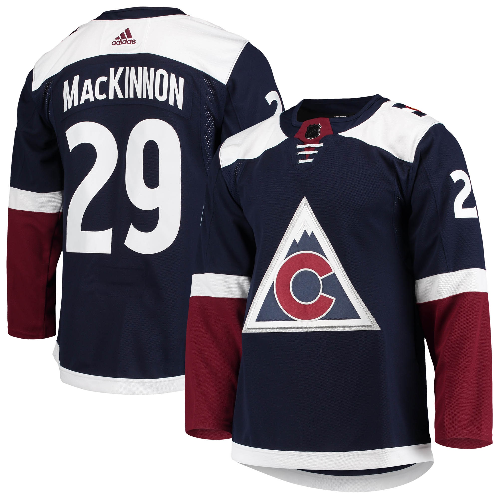 Nathan MacKinnon Colorado Avalanche  Alternate Primegreen Authentic Pro Player Jersey - Navy