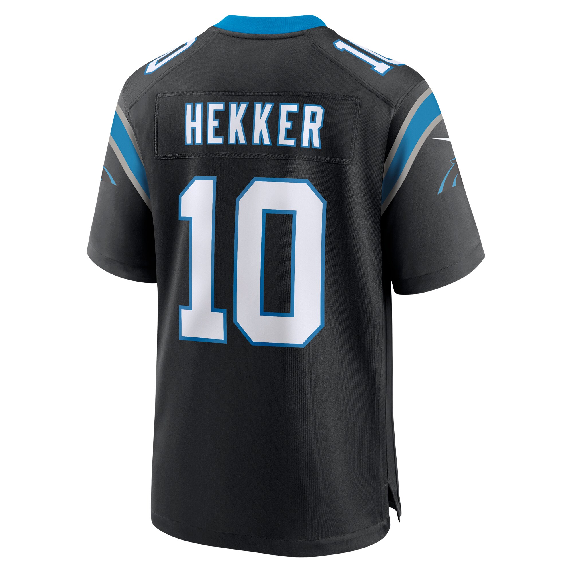 Johnny Hekker Carolina Panthers Team Game Jersey - Black