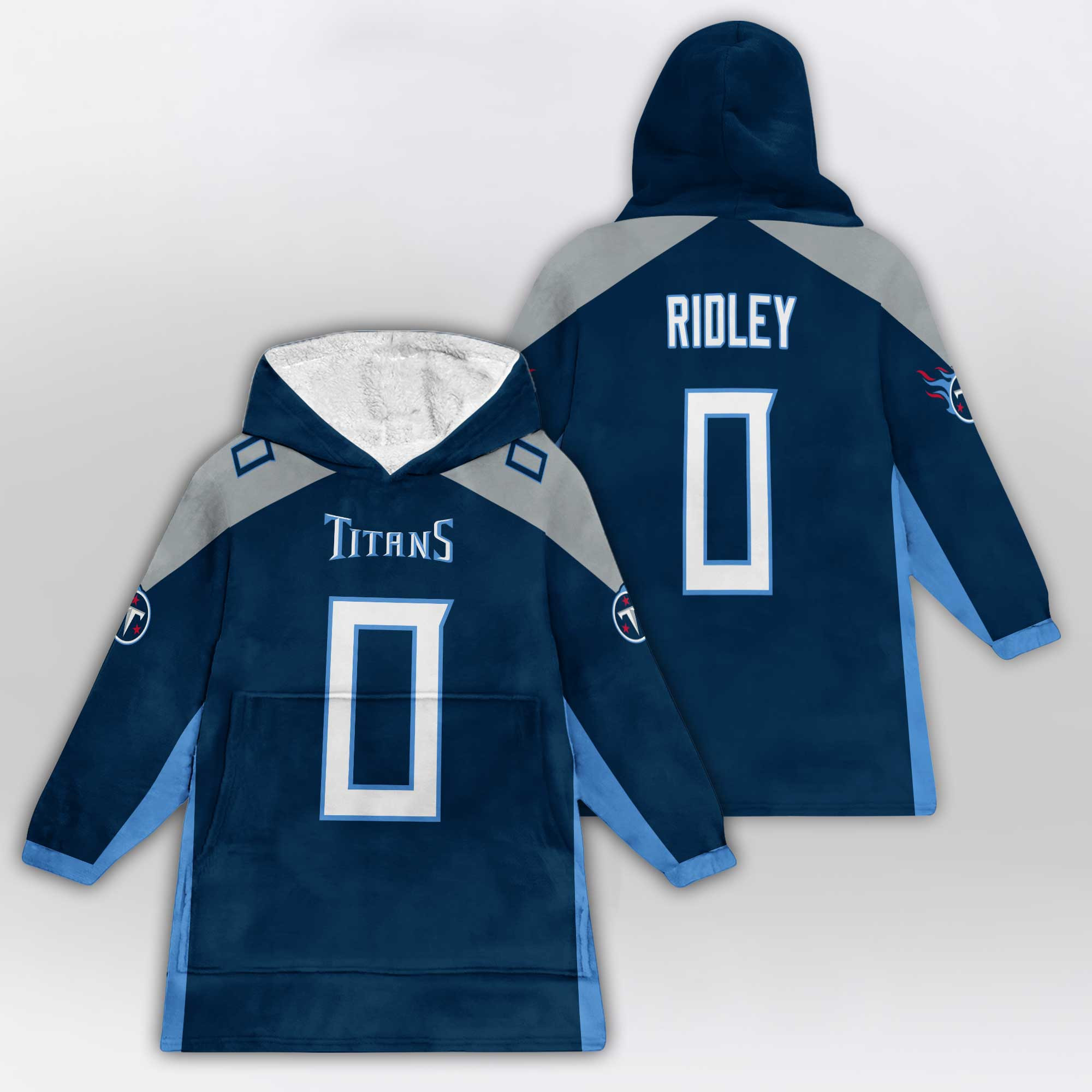 Kid C.R 0 Tennessee Football Unisex Blanket Hoodie