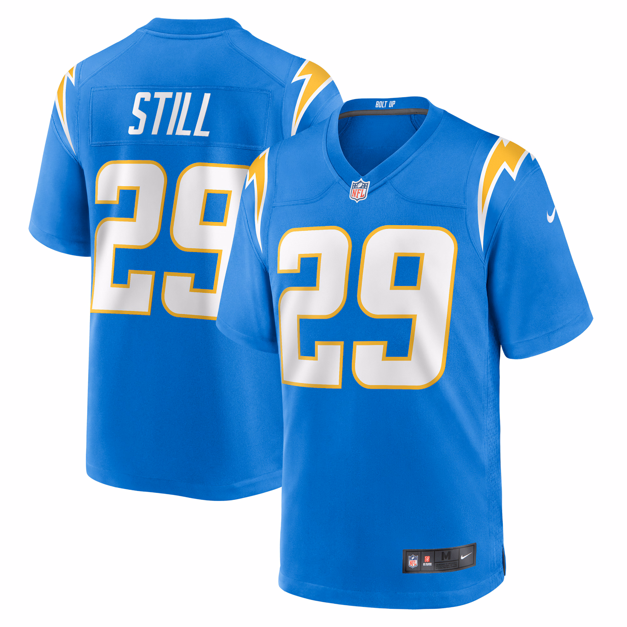 Tarheeb Still Los Angeles Chargers Team Game Jersey -  Powder Blue