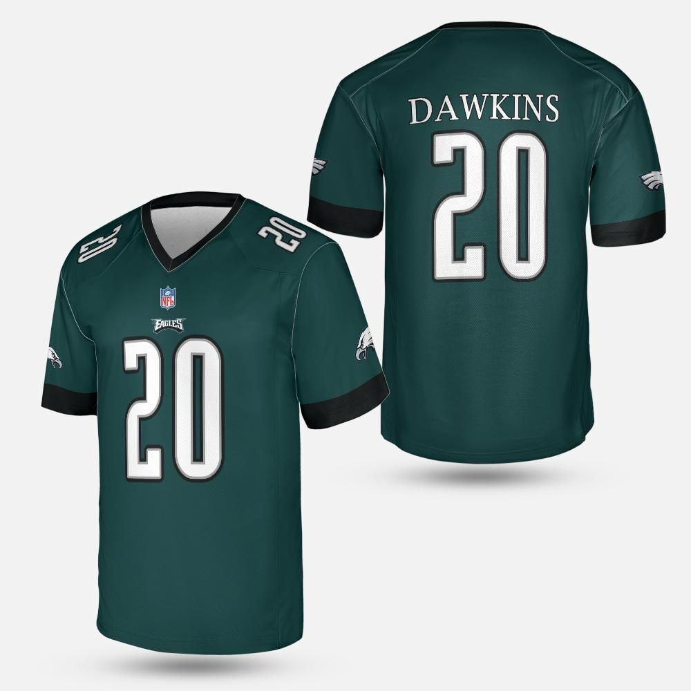 Brian Dawkins #20 Philadelphia Eagles 2022-23 Season Shirt Fan Made All Size