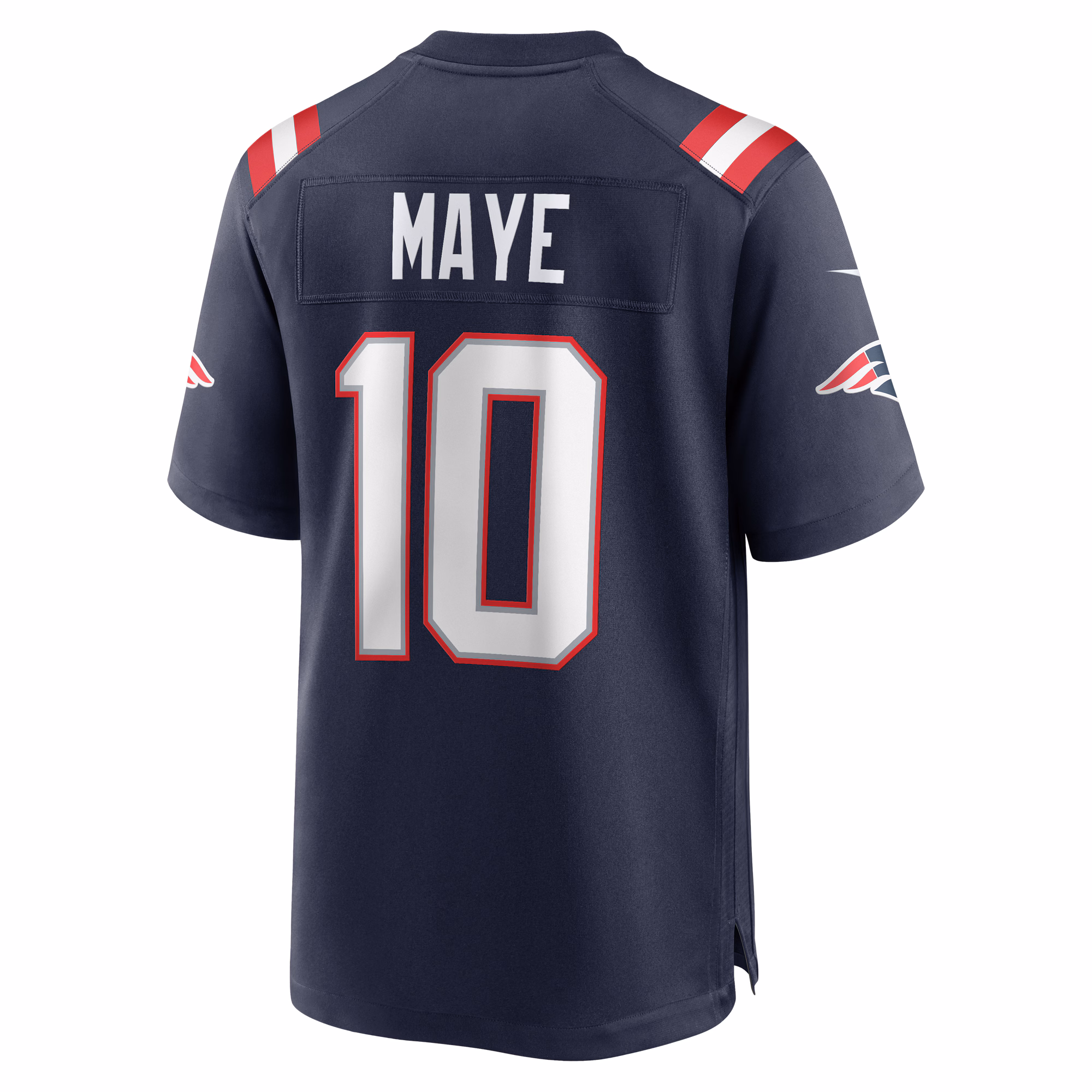 Drake Maye New England Patriots 2024 NFL Draft First Round Pick Player Game Jersey - White