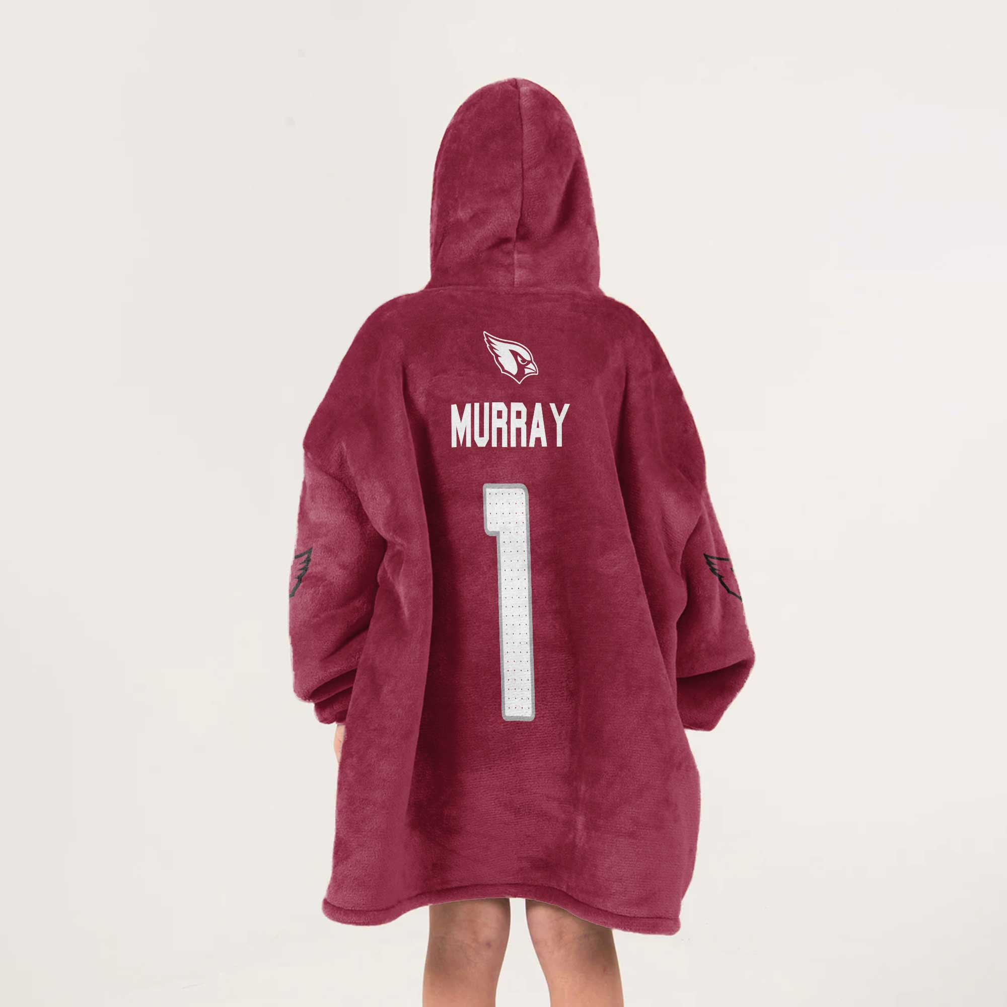 Kid 1 Arizona Football Unisex Blanket Hoodie
