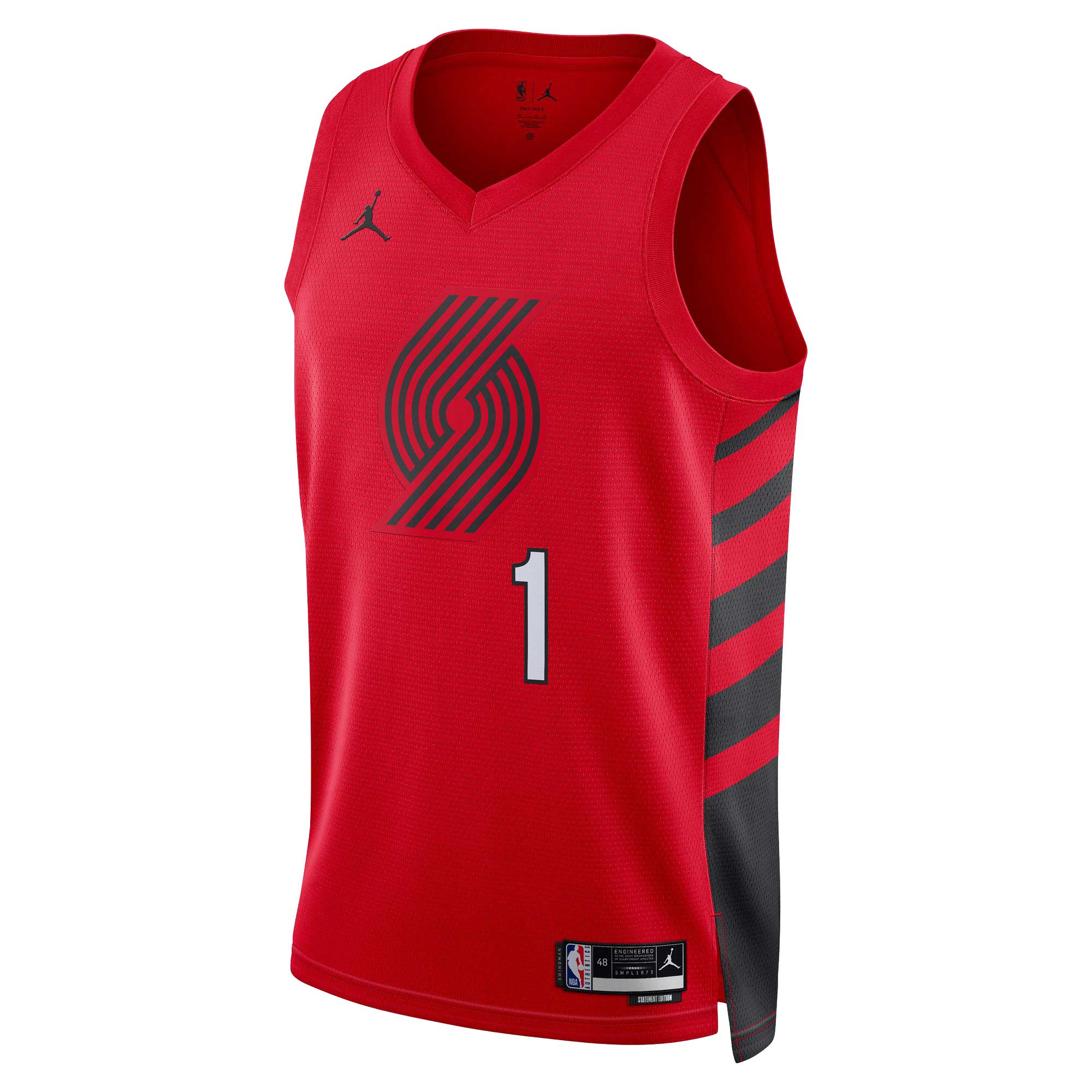 Anfernee Simons 2022/23 Portland Trail Blazers  Unisex Swingman Jersey - Statement Edition - Red
