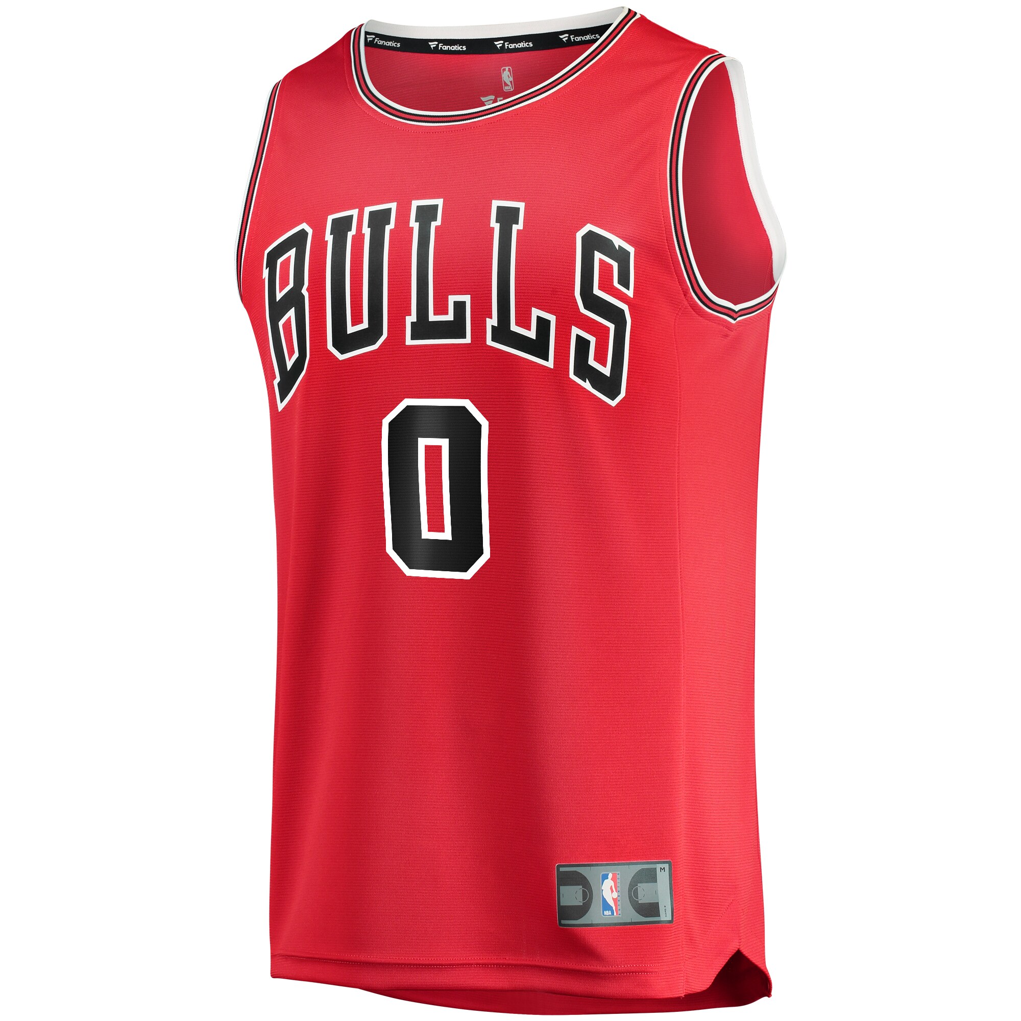 Coby White Chicago Bulls  Replica Fast Break Jersey Red - Icon Edition