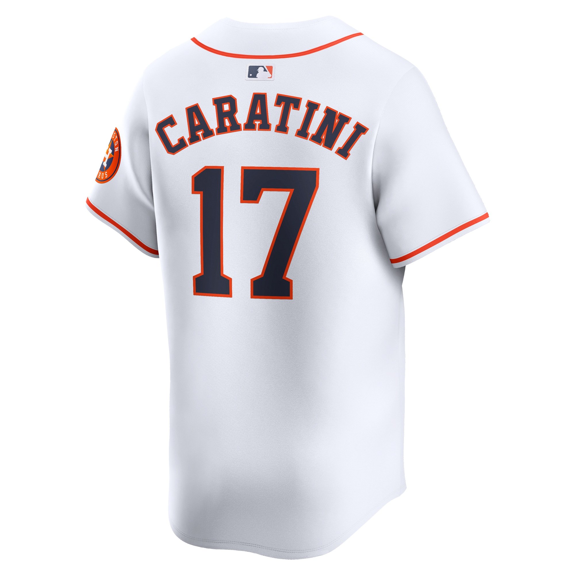 Men's Houston Astros Victor Caratini  White Home Limited Player Jersey