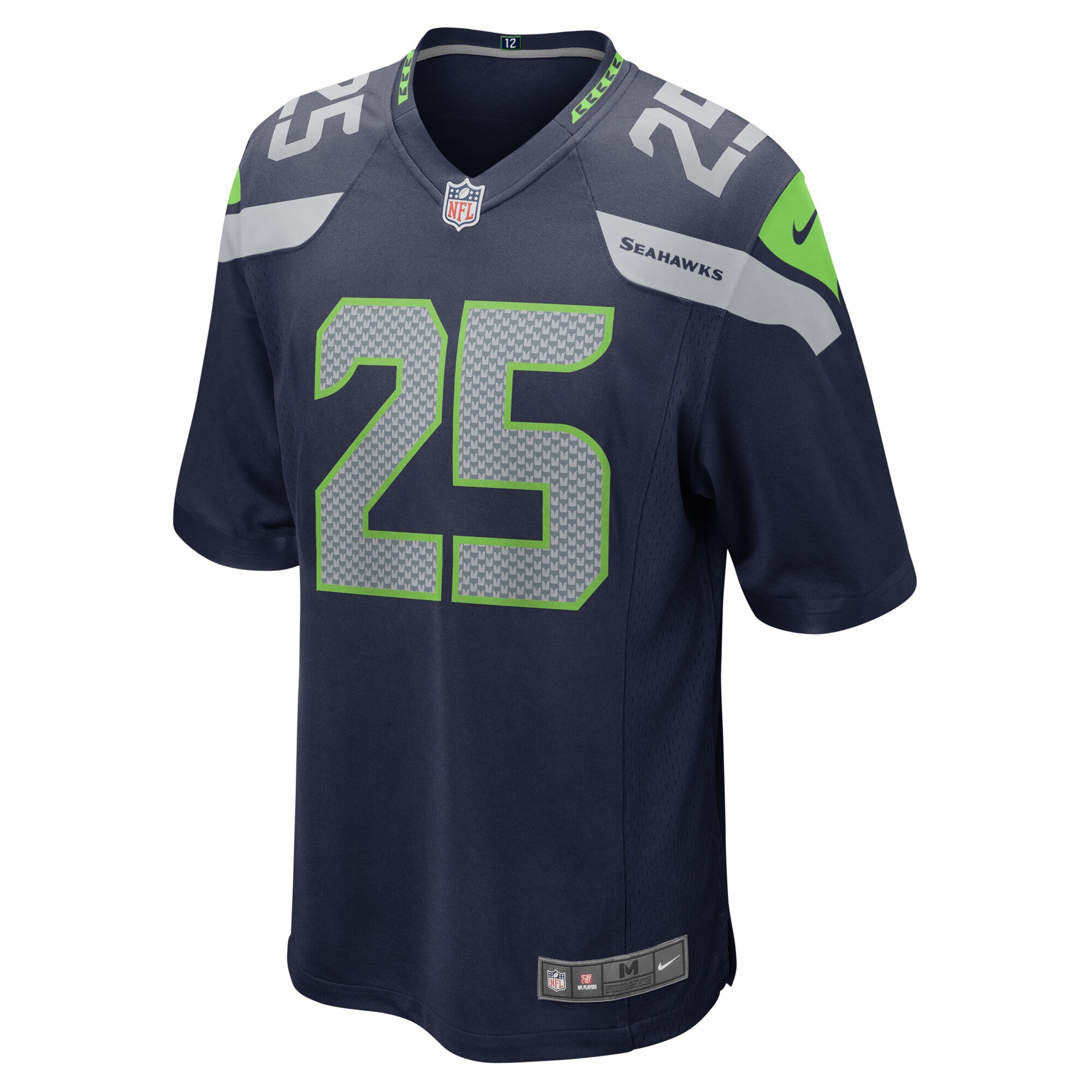 Kenny McIntosh Seattle Seahawks  Game Jersey - College Navy