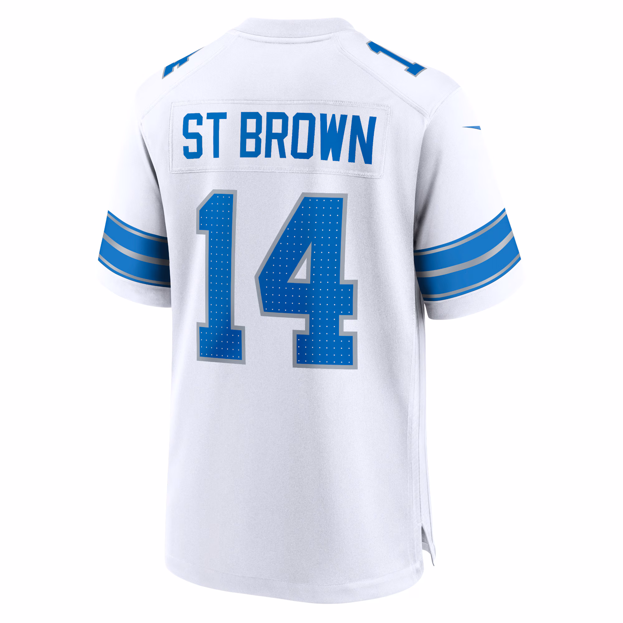 Amon-Ra St. Brown Detroit Lions Game Jersey - White