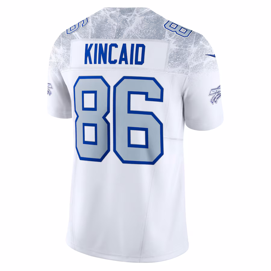Dalton Kincaid #86 Buffalo Bills 2025 Rivalries Collection Limited Jersey - White