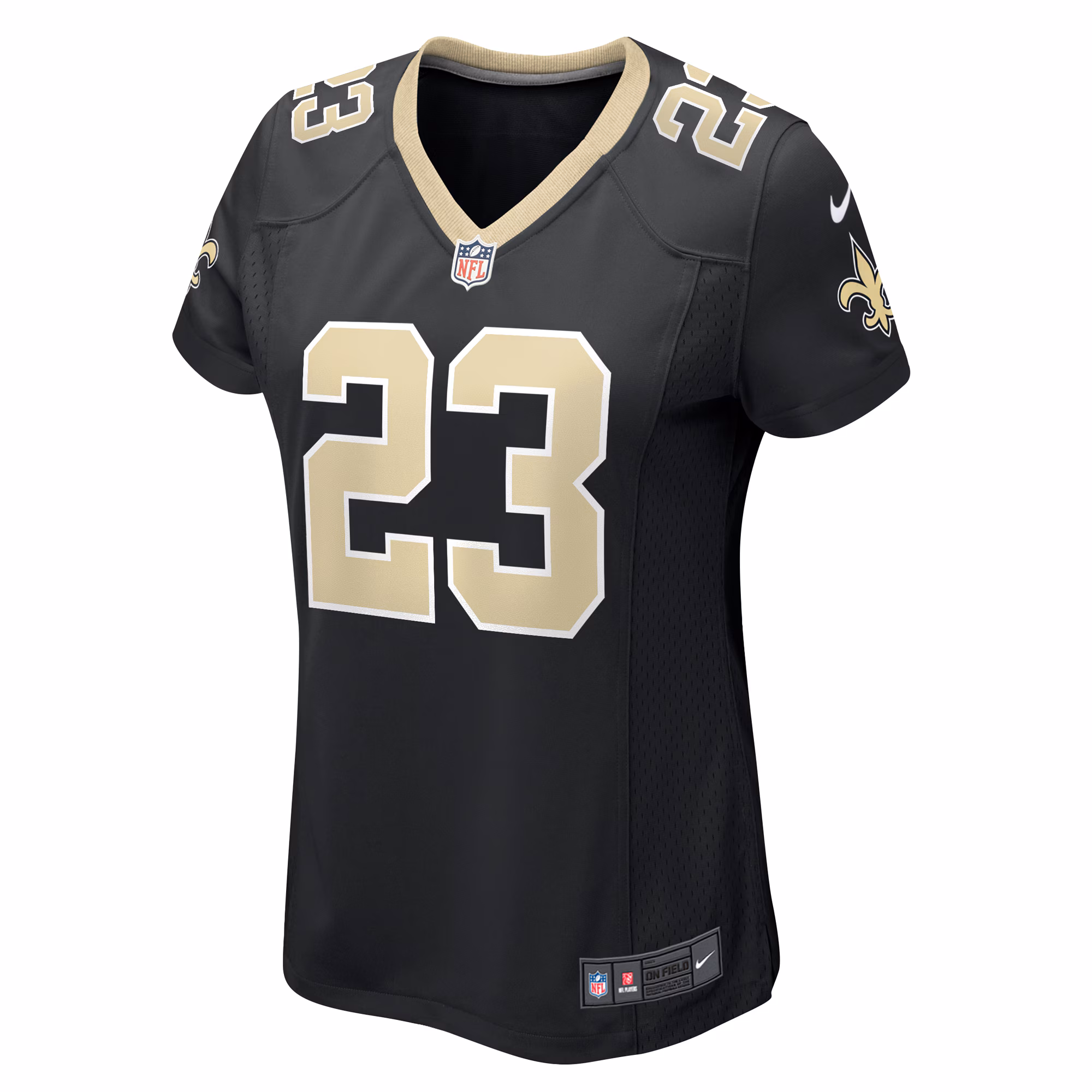 Marshon Lattimore New Orleans Saints Women's Team Game Jersey -  Black
