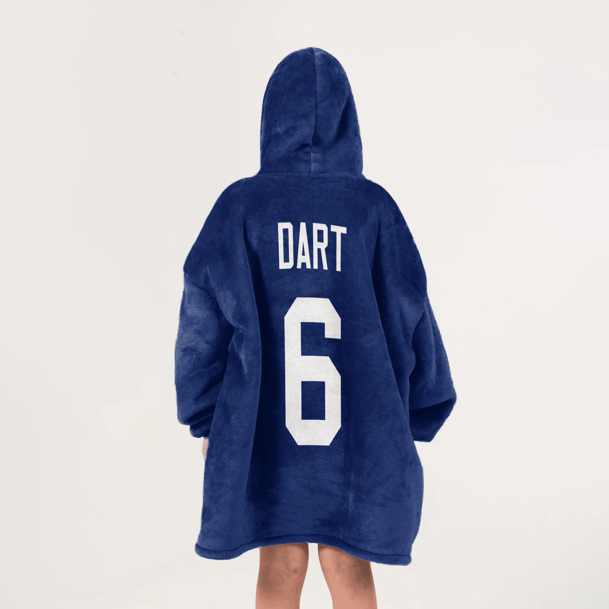 J.D 6 New York G Football Unisex Blanket Hoodie