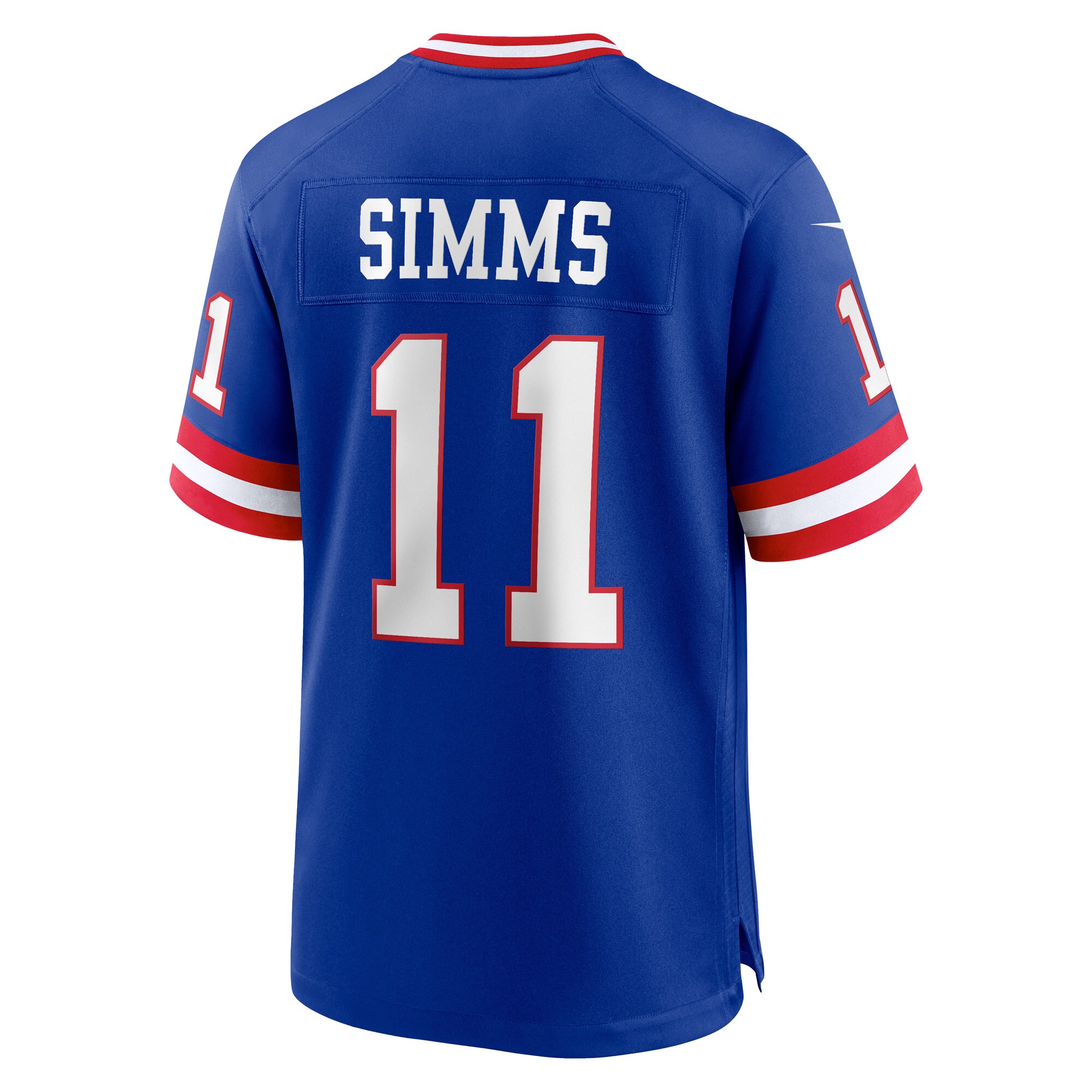 Phil Simms New York Giants Classic Retired Player Game Jersey - Royal