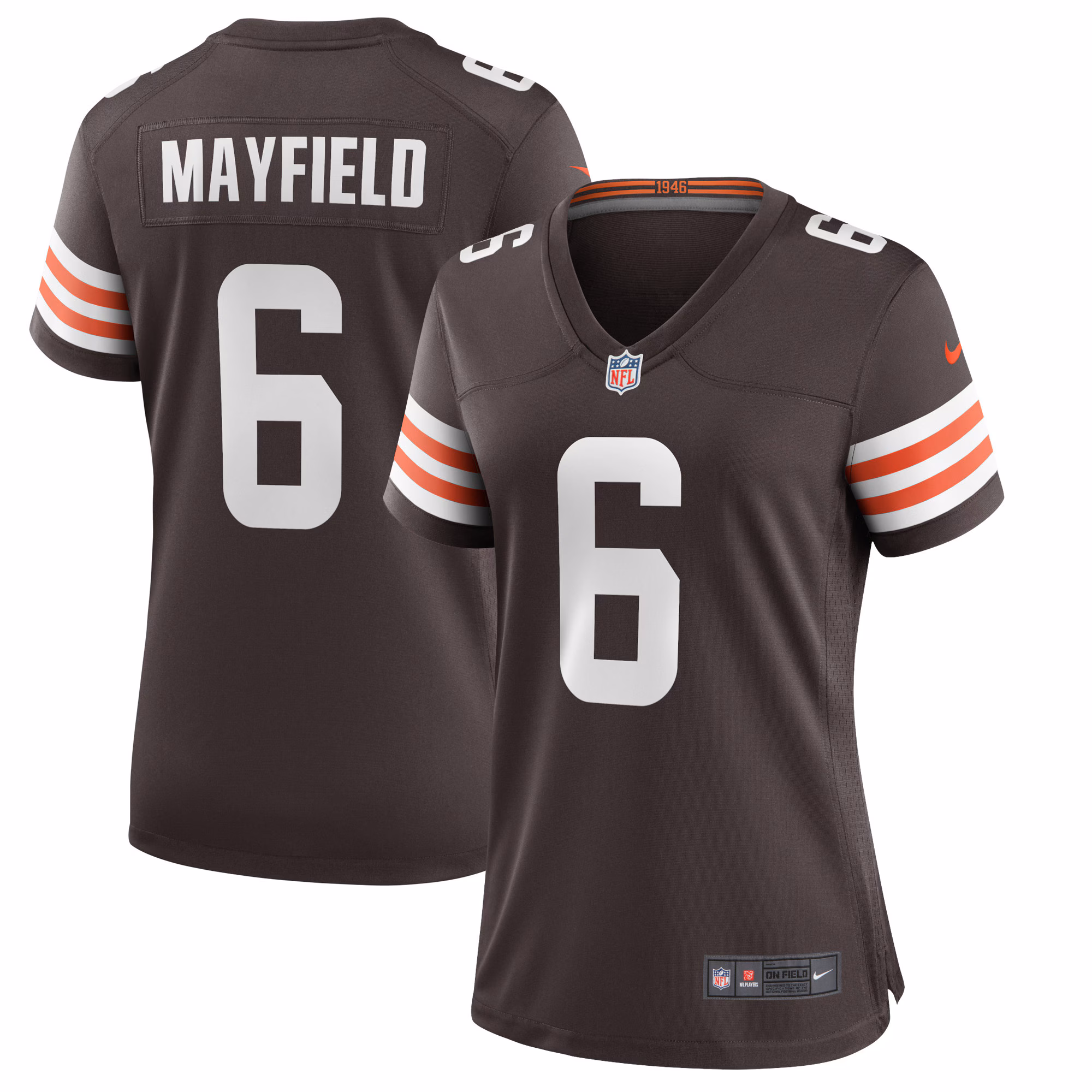 Baker Mayfield Cleveland Browns Women's Game Player Jersey - Brown