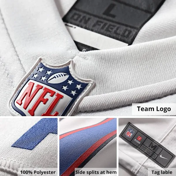 NFL Philadelphia Eagles Nakobe Dean 17 White Vapor Limited Premium High Quality Jersey
