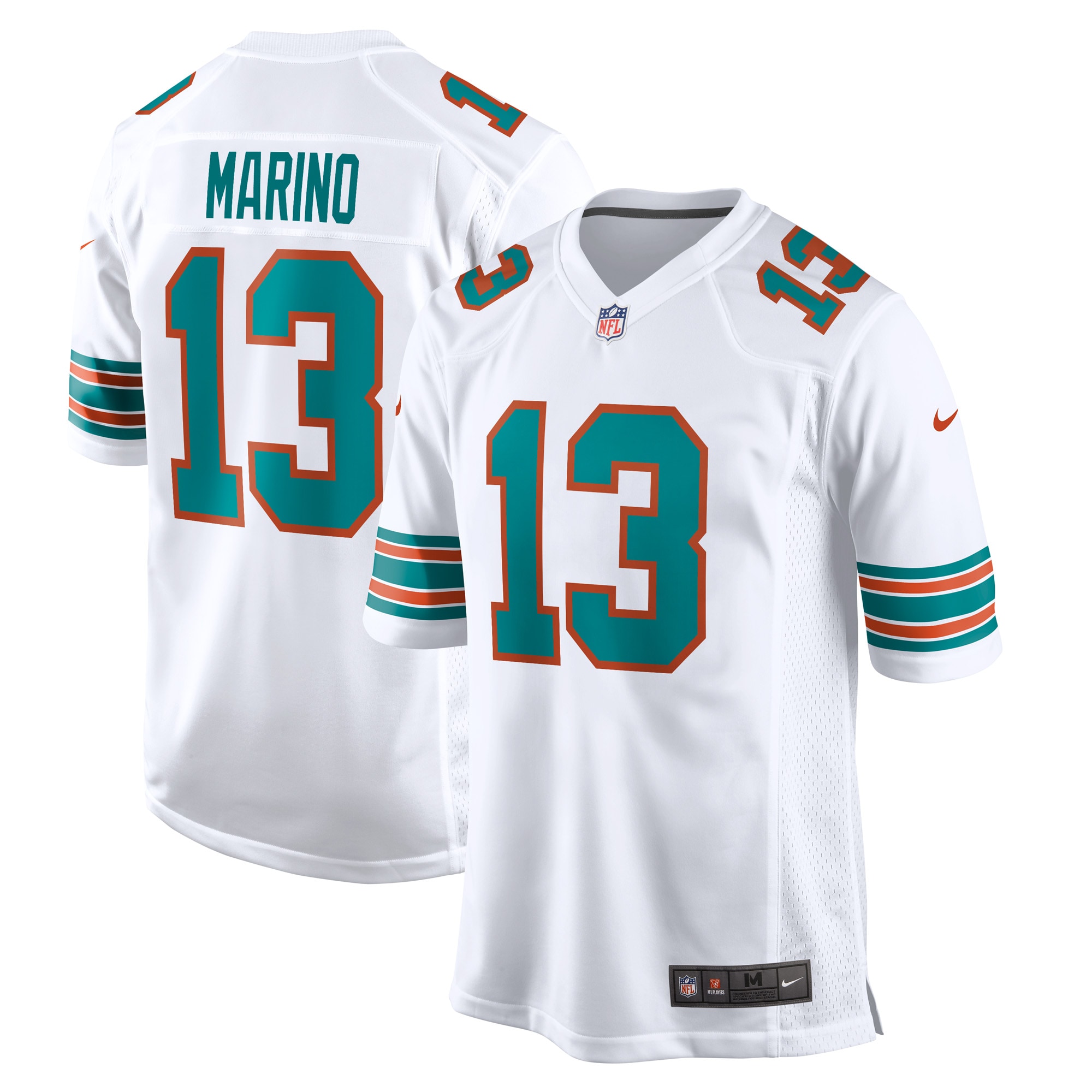 Dan Marino Miami Dolphins Retired Player Jersey - Aqua
