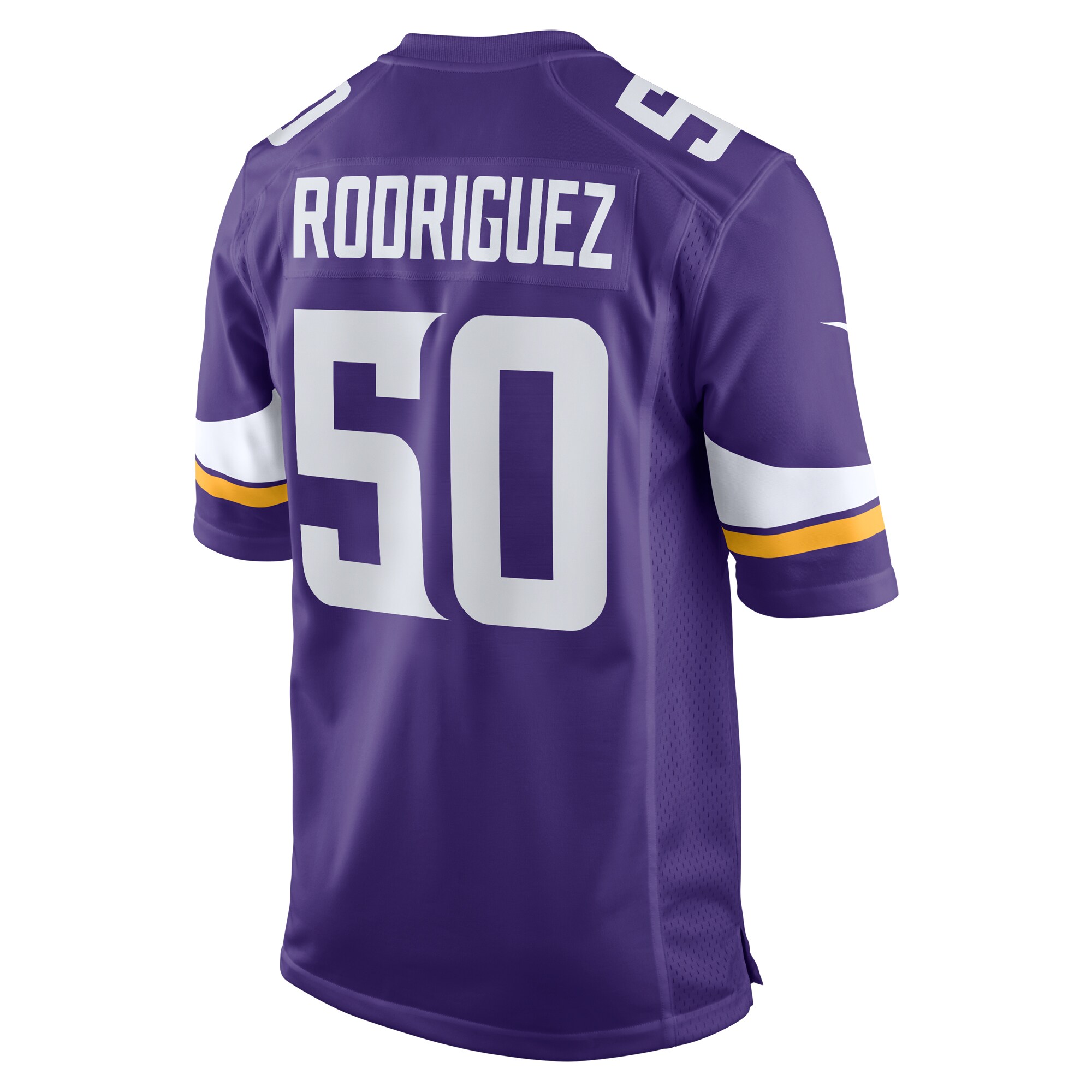Levi Drake Rodriguez Minnesota Vikings Game Jersey -  Purple