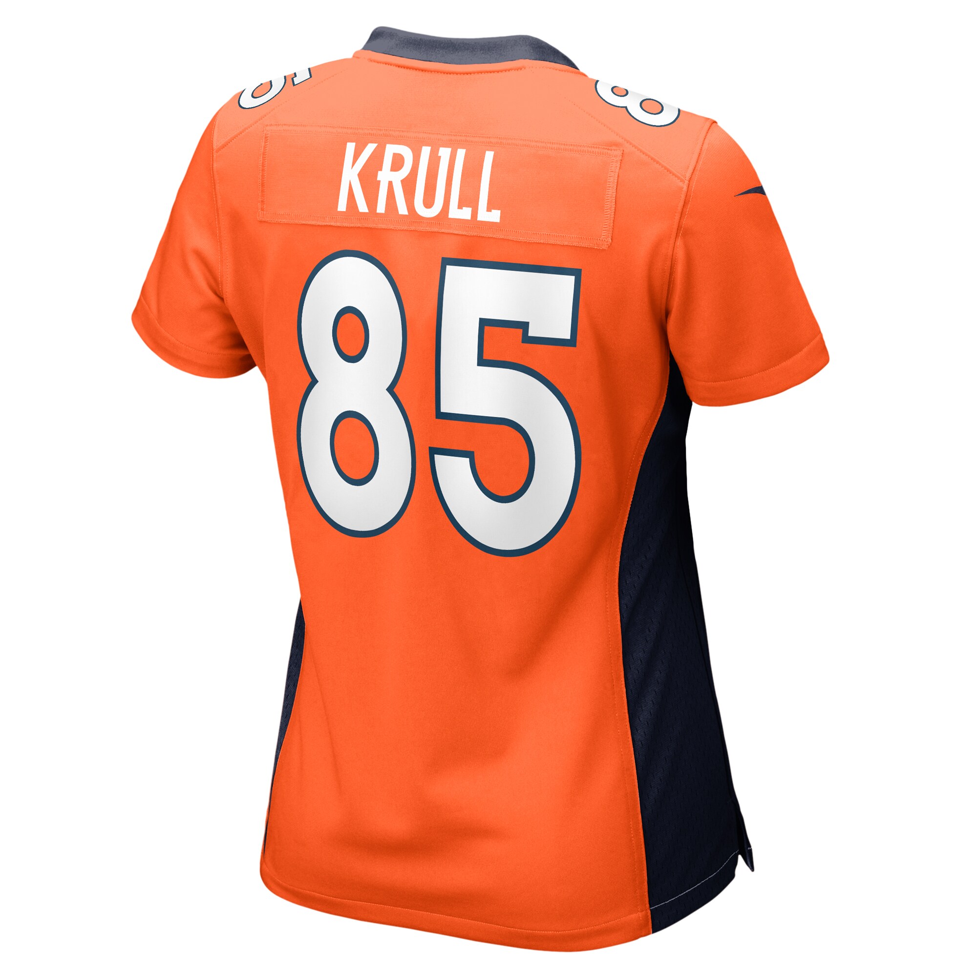 Lucas Krull Denver Broncos Women's Team Game Jersey -  Orange