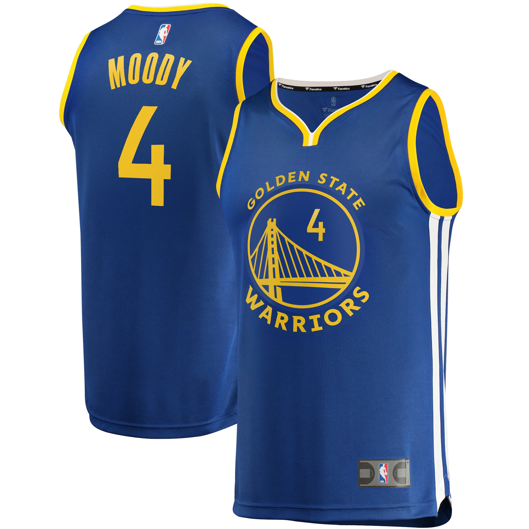 Moses Moody Golden State Warriors  2021/22 Fast Break Replica Jersey - Icon Edition - Royal