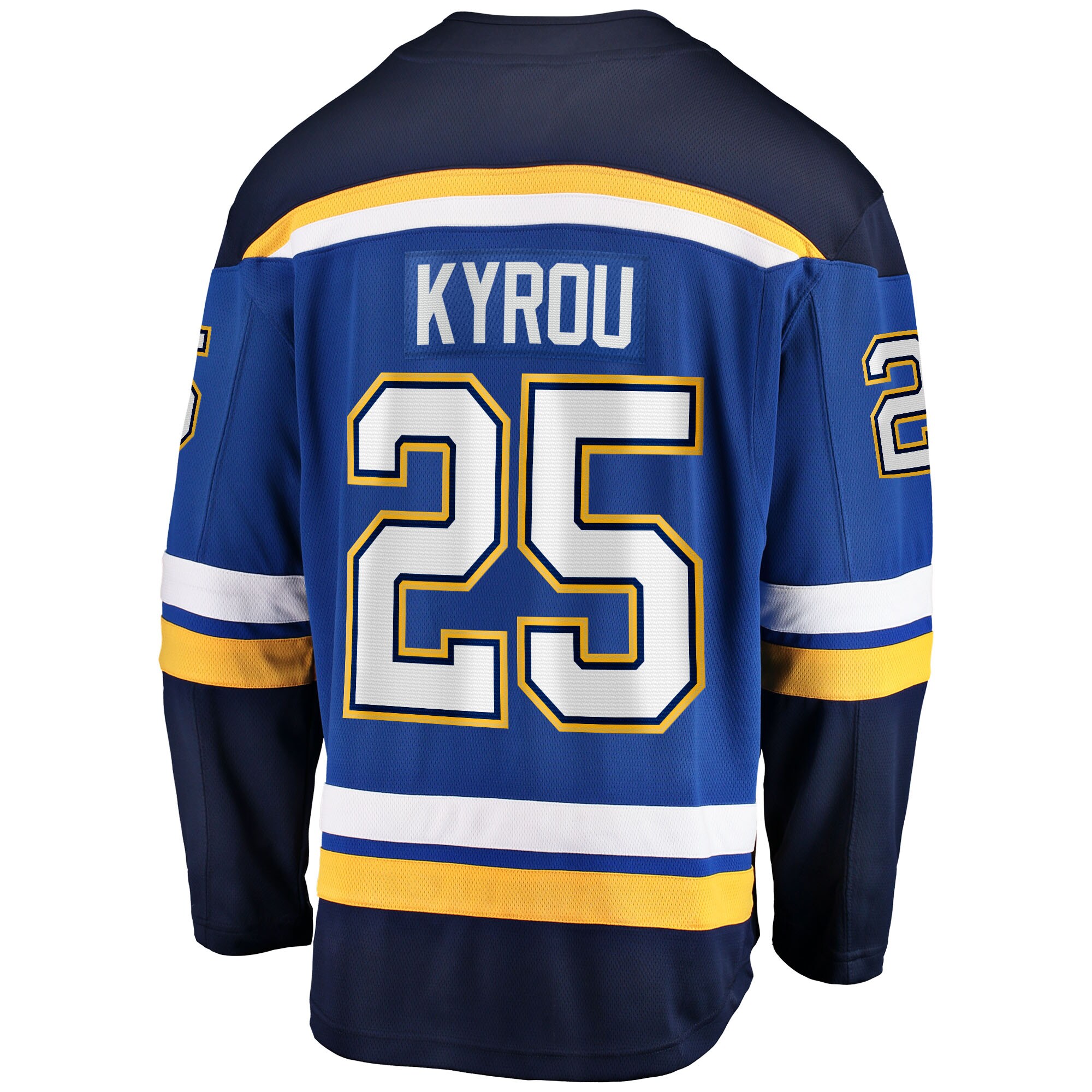 Kyrou St.Louis Blues Home Team Breakaway Player Jersey - Blue