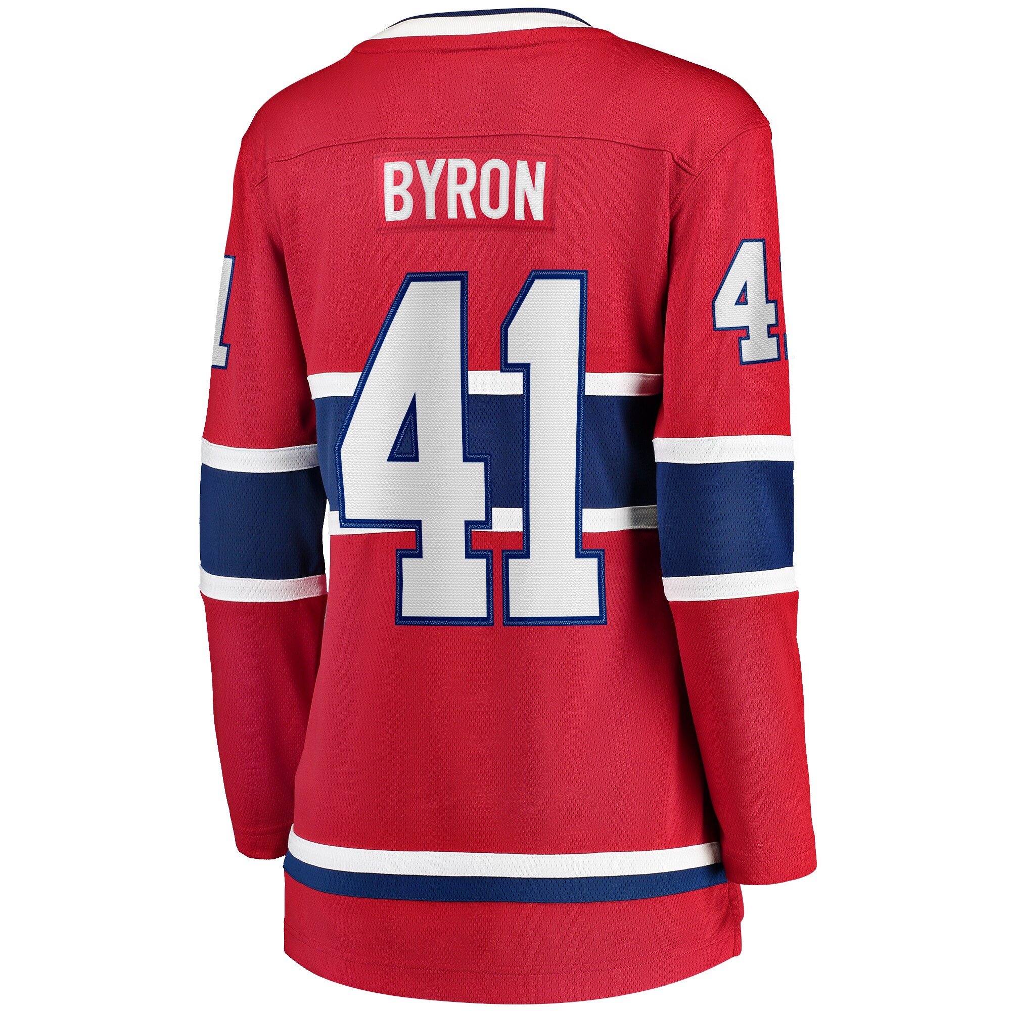 Paul Byron Montreal Canadiens Women's Home Breakaway Player Jersey - Red