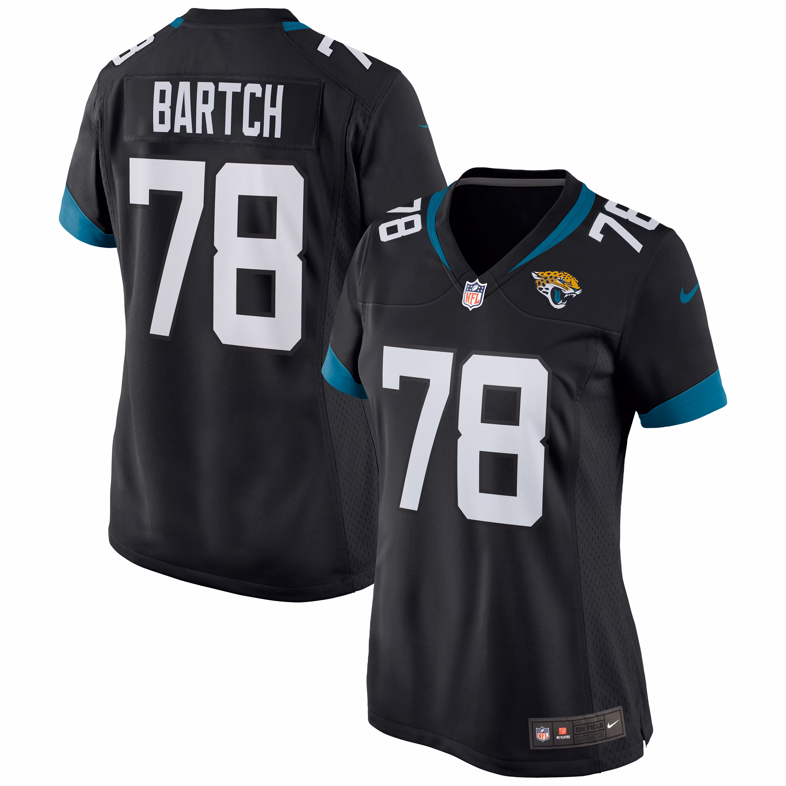 Ben Bartch Jacksonville Jaguars Women's Game Jersey - Black