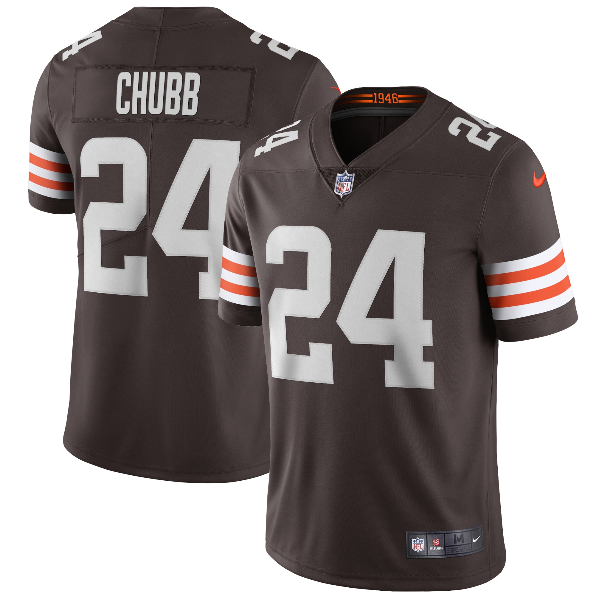 Nick Chubb Cleveland Browns Vapor Limited Jersey - Brown