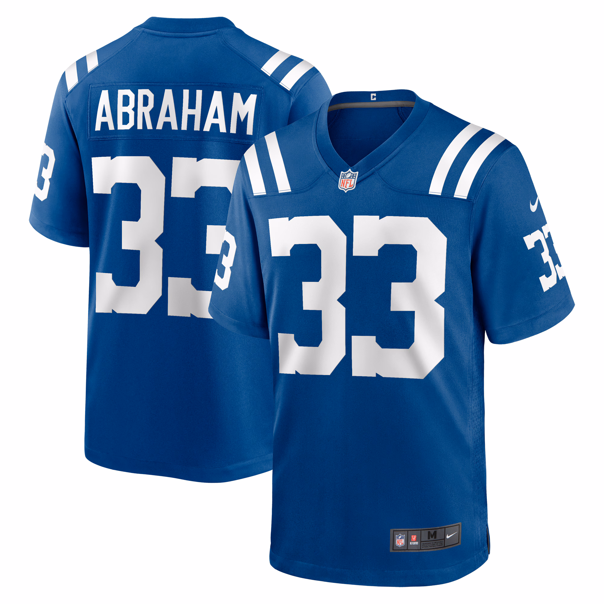 Micah Abraham Indianapolis Colts Game Jersey -  Royal