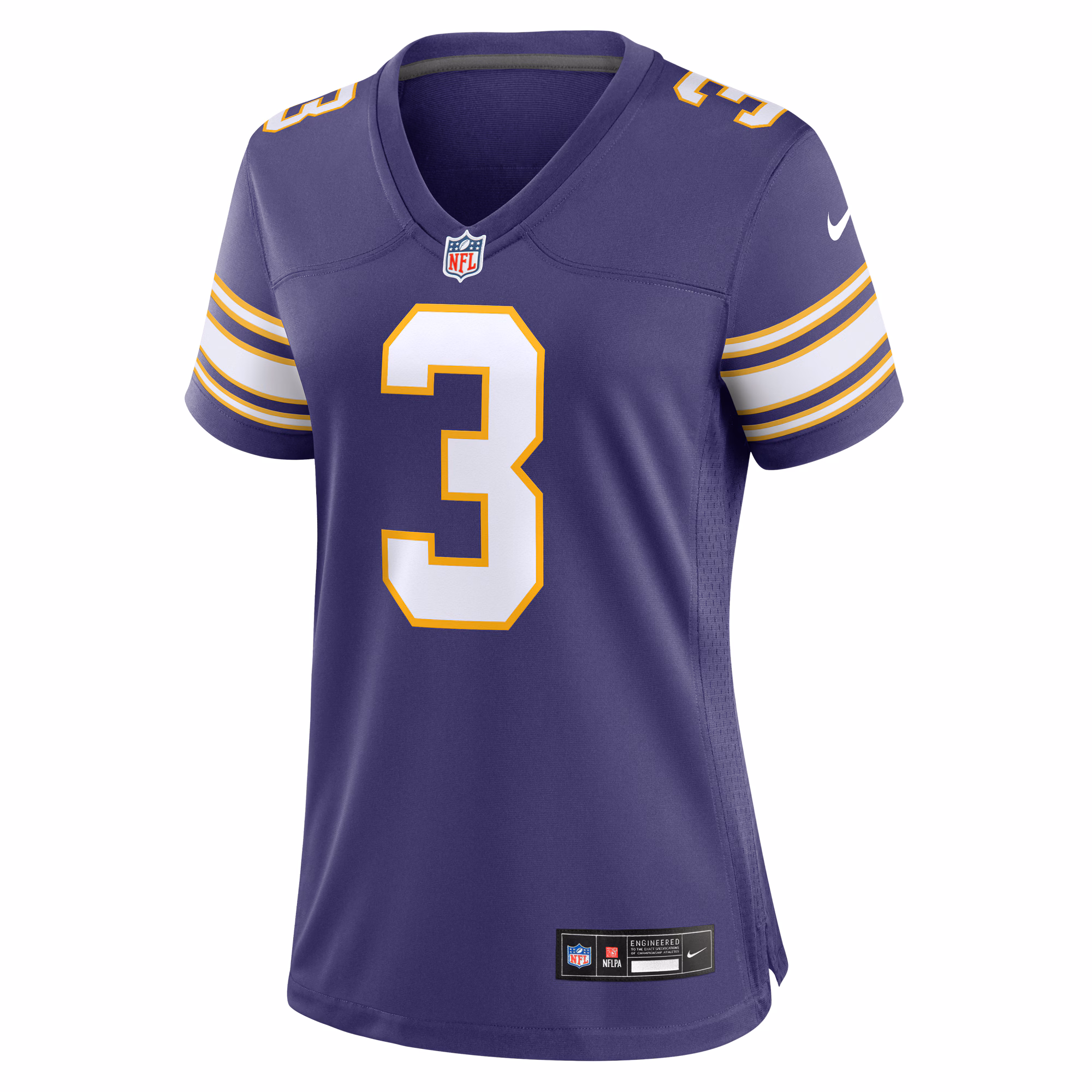Addison Minnesota Vikings Women's Classic Player Game Jersey - Purple