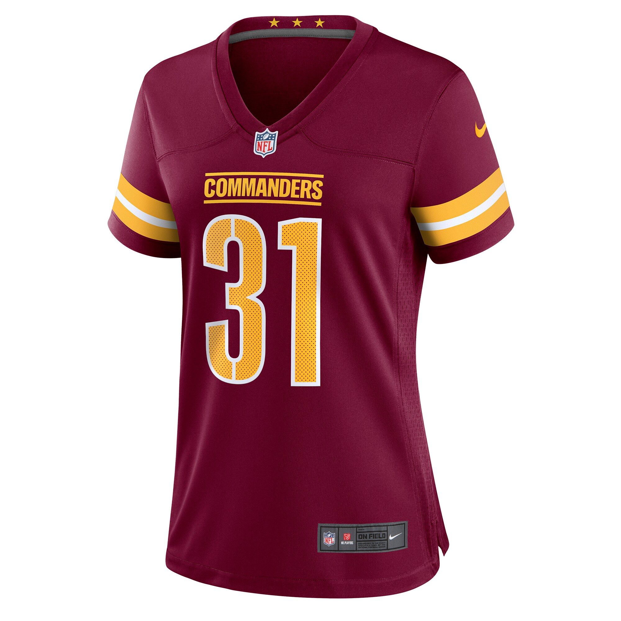 Kamren Curl Washington Commanders  Women's Player Game Jersey - Burgundy