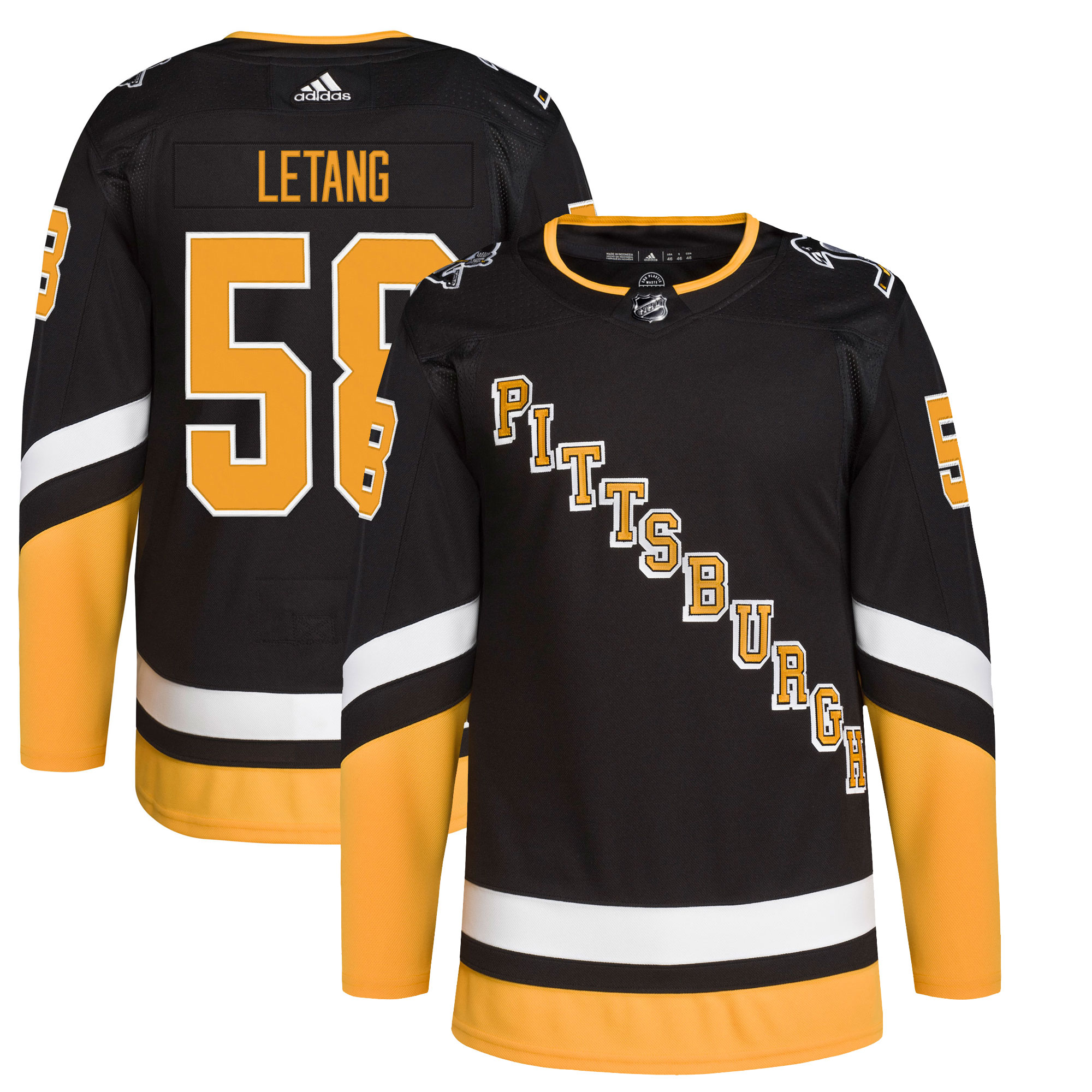 Kris Letang Pittsburgh Penguins  2021/22 Alternate Primegreen Authentic Pro Player Jersey - Black
